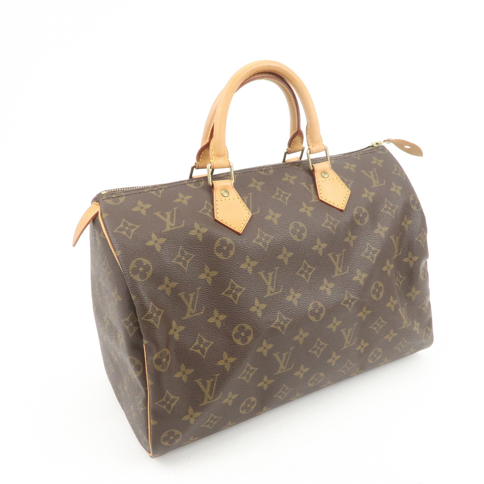 Louis Vuitton Monogram Speedy 35 Boston Bag Hand Bag M41524