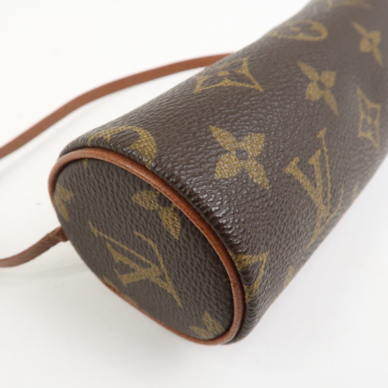Louis Vuitton Monogram Mini Pouch for Papillon Bag Old Style Brown