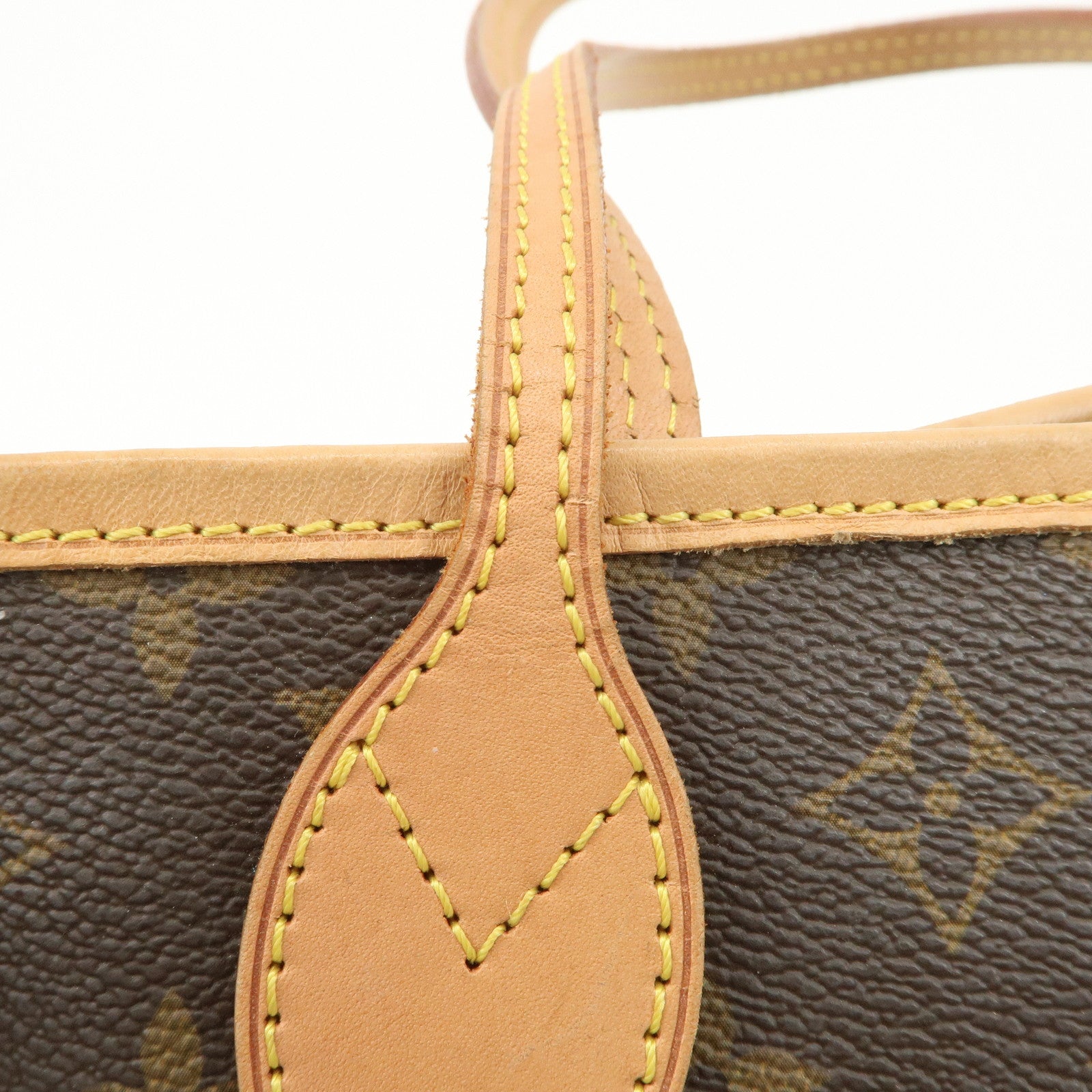 Louis Vuitton Monogram Neverfull PM Tote Bag Brown M40155