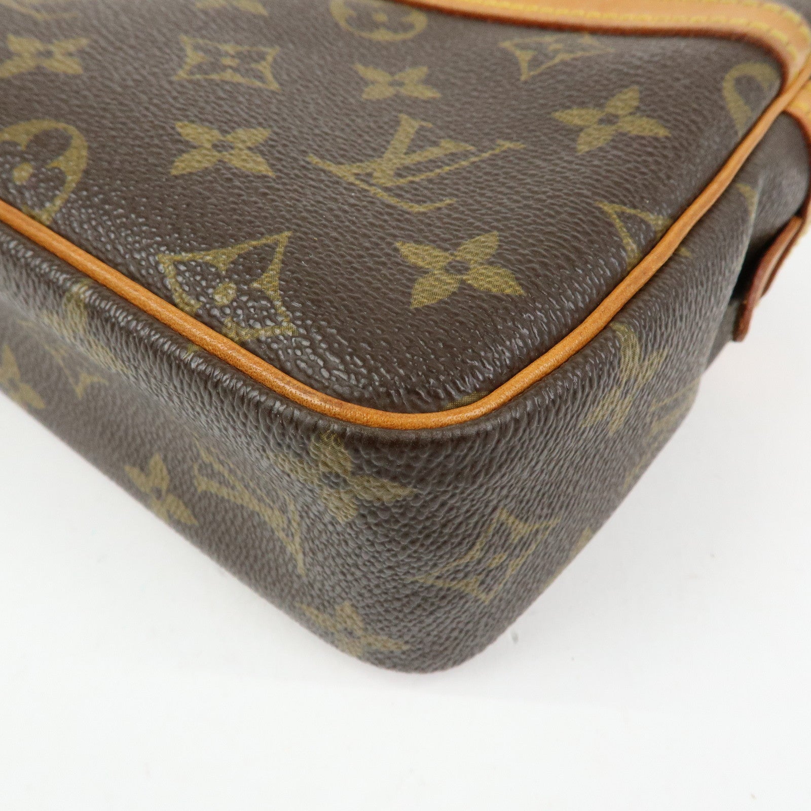 Louis Vuitton Monogram Compiegne 23 Pouch Clutch Bag Brown M51845