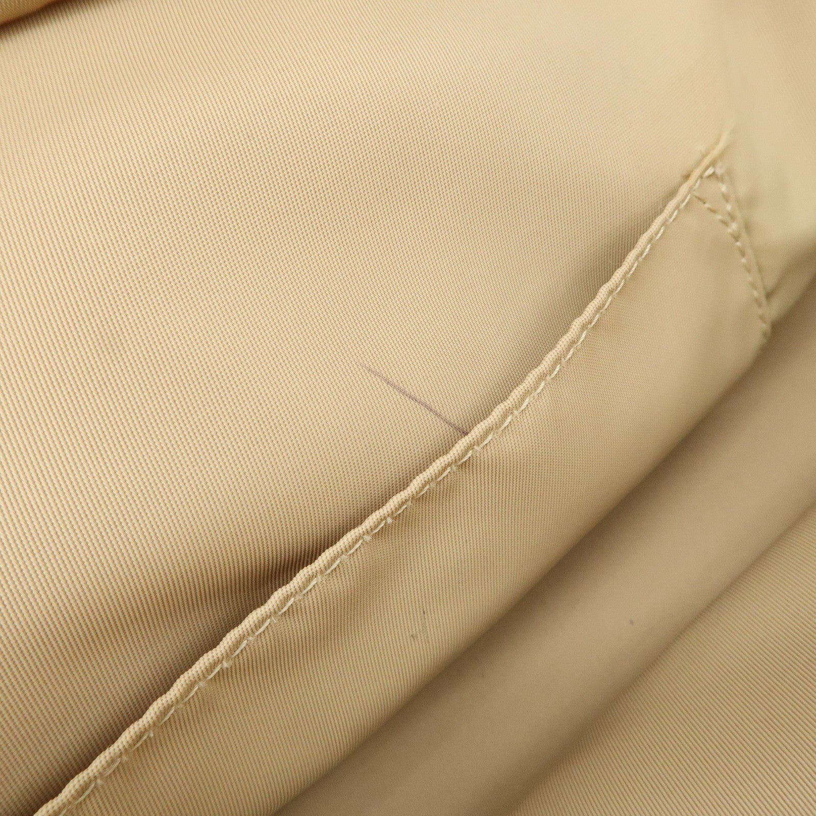 Christian Dior Trotter Canvas Leather Shoulder Bag Brown Ivory