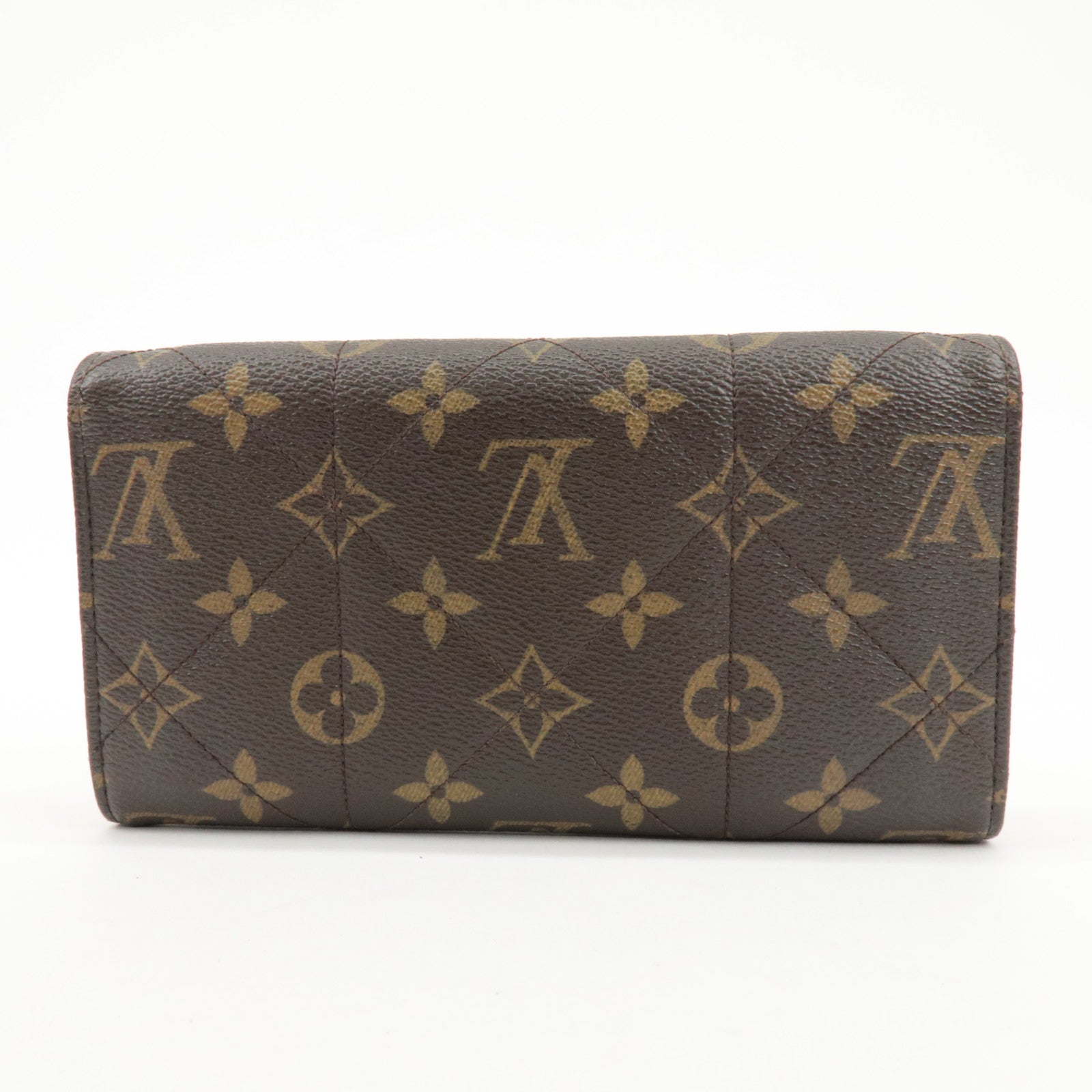 Louis Vuitton Monogram Portefeuille Sarah Etoile Long Wallet M66556 Used