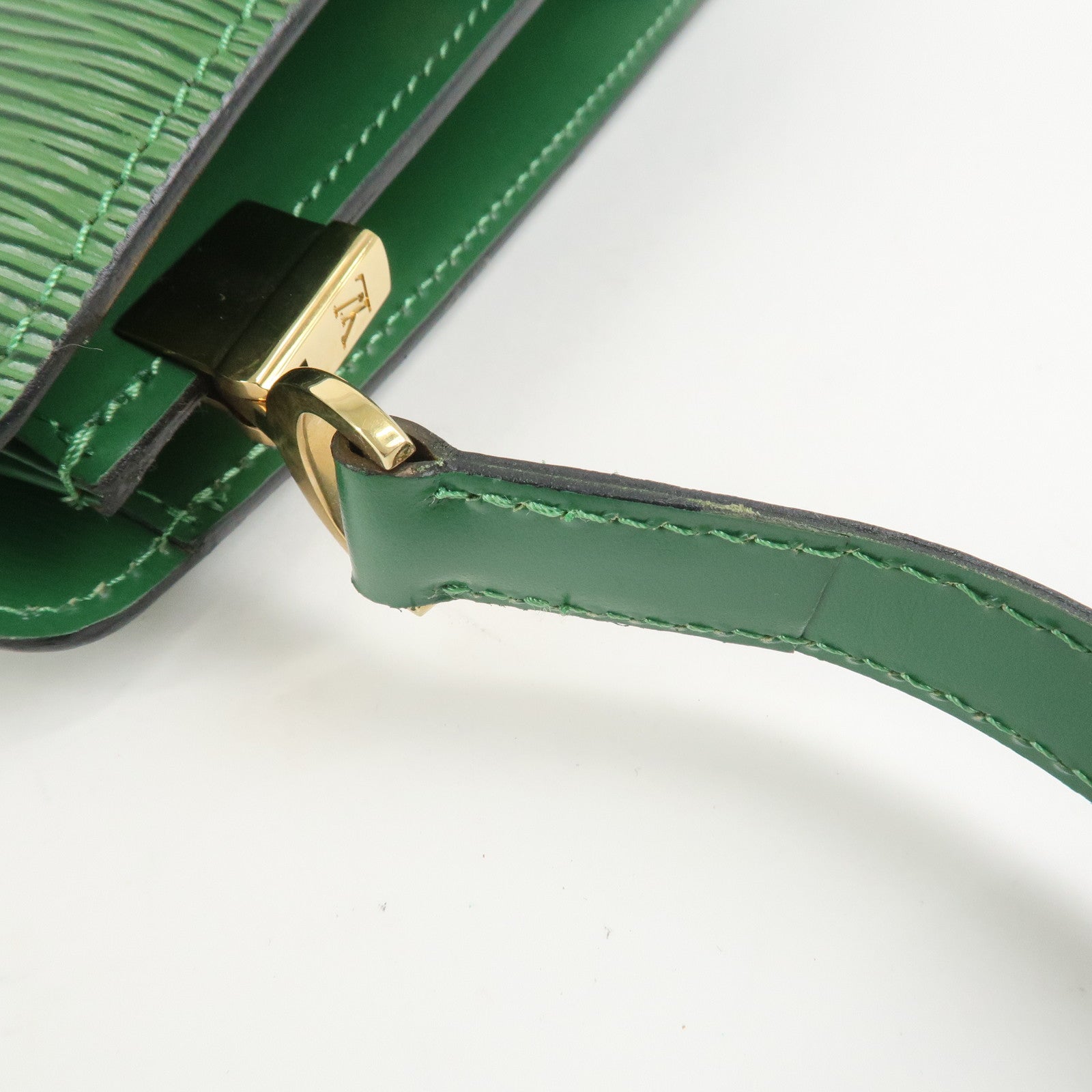 Louis Vuitton Epi Capucines Leather Shoulder Bag BorneoGreen M52344