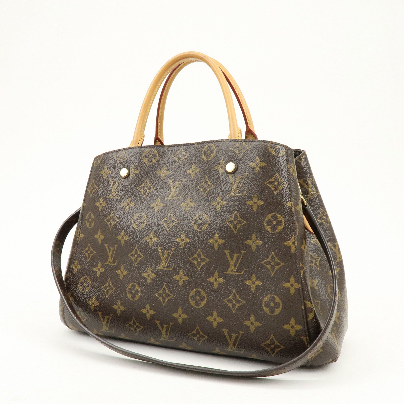 Louis Vuitton Monogram Montaigne MM 2Way Bag Hand Bag M41056