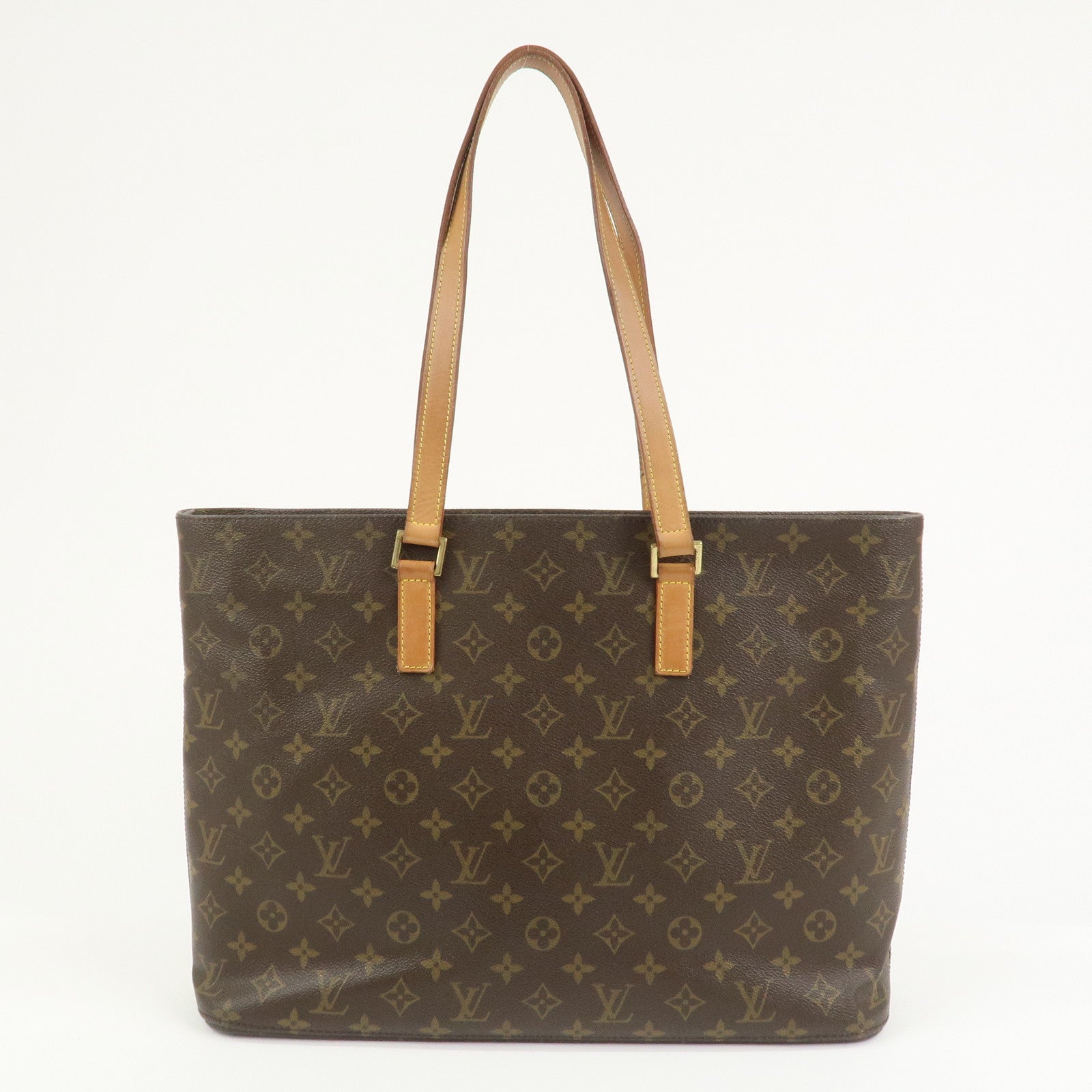 Louis Vuitton Monogram Luco Tote Bag Shoulder Bag Brown M51155