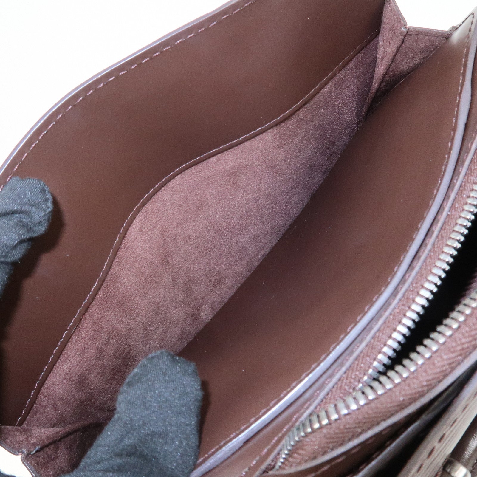 Louis Vuitton Epi Leather Pont Neuf Hand Bag Mocha Brown M5205D