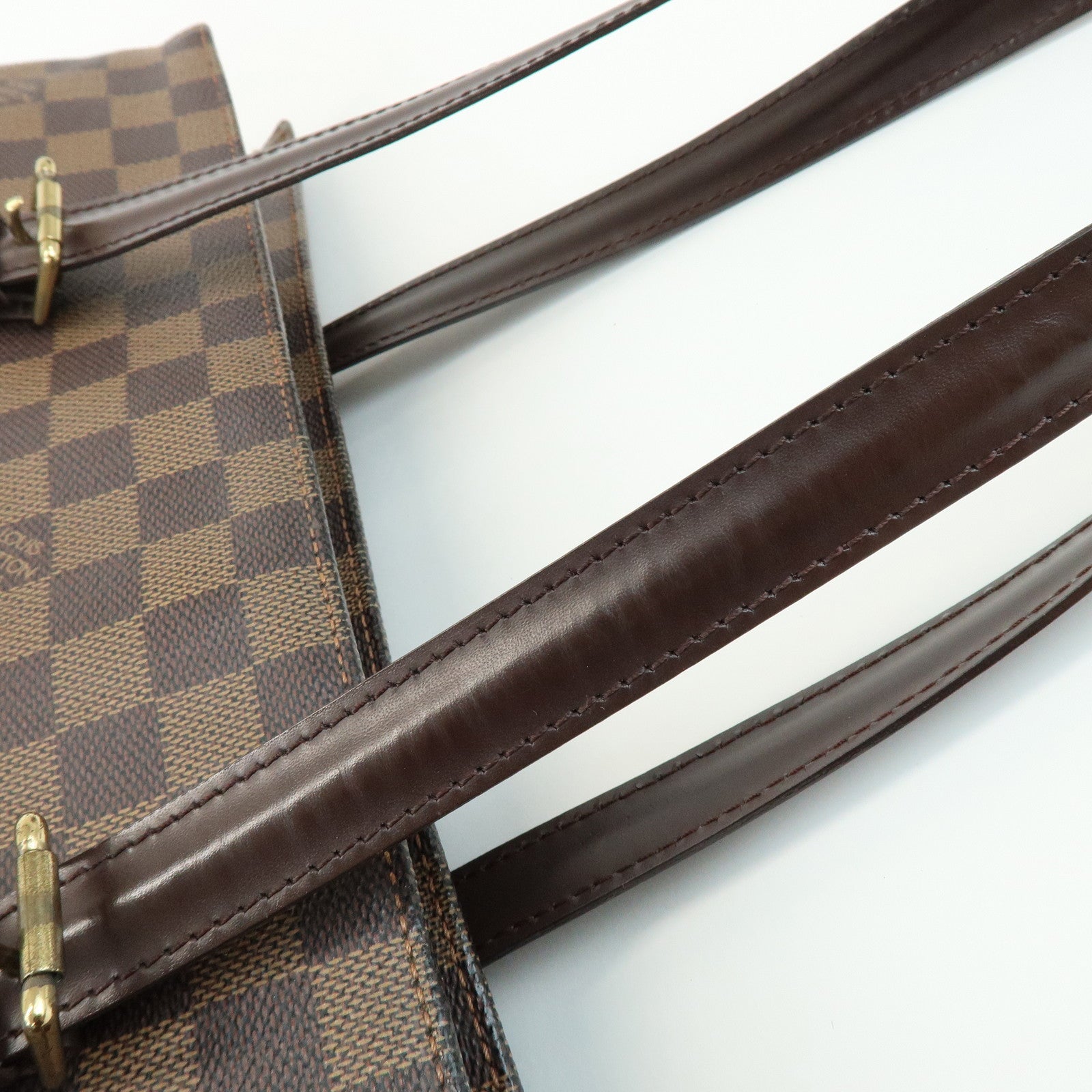 Louis Vuitton Damier Ebene Chelsea Canvas Shoulder Bag N51119