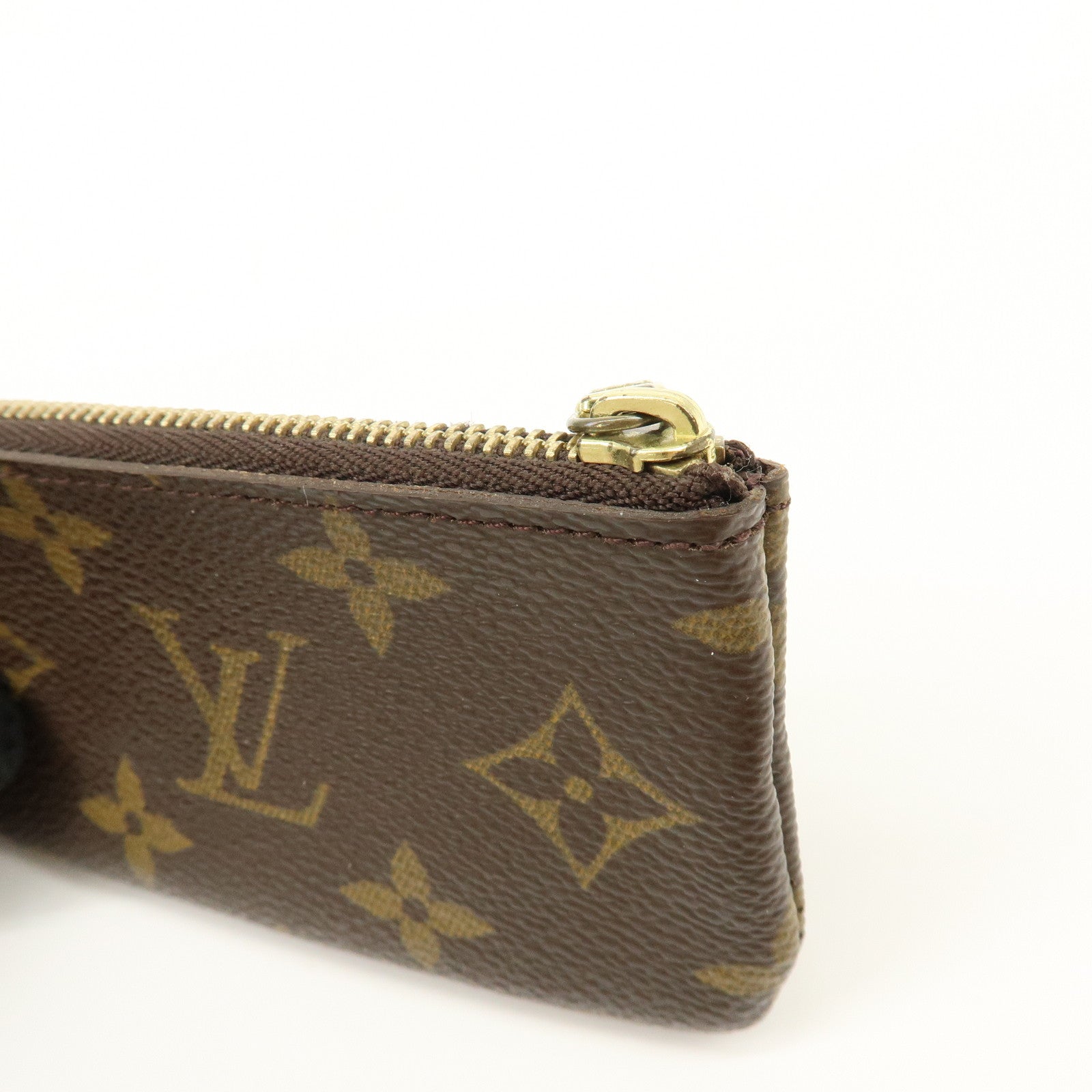 Louis Vuitton Monogram Pochette Cles Coin Case Key Case M62650