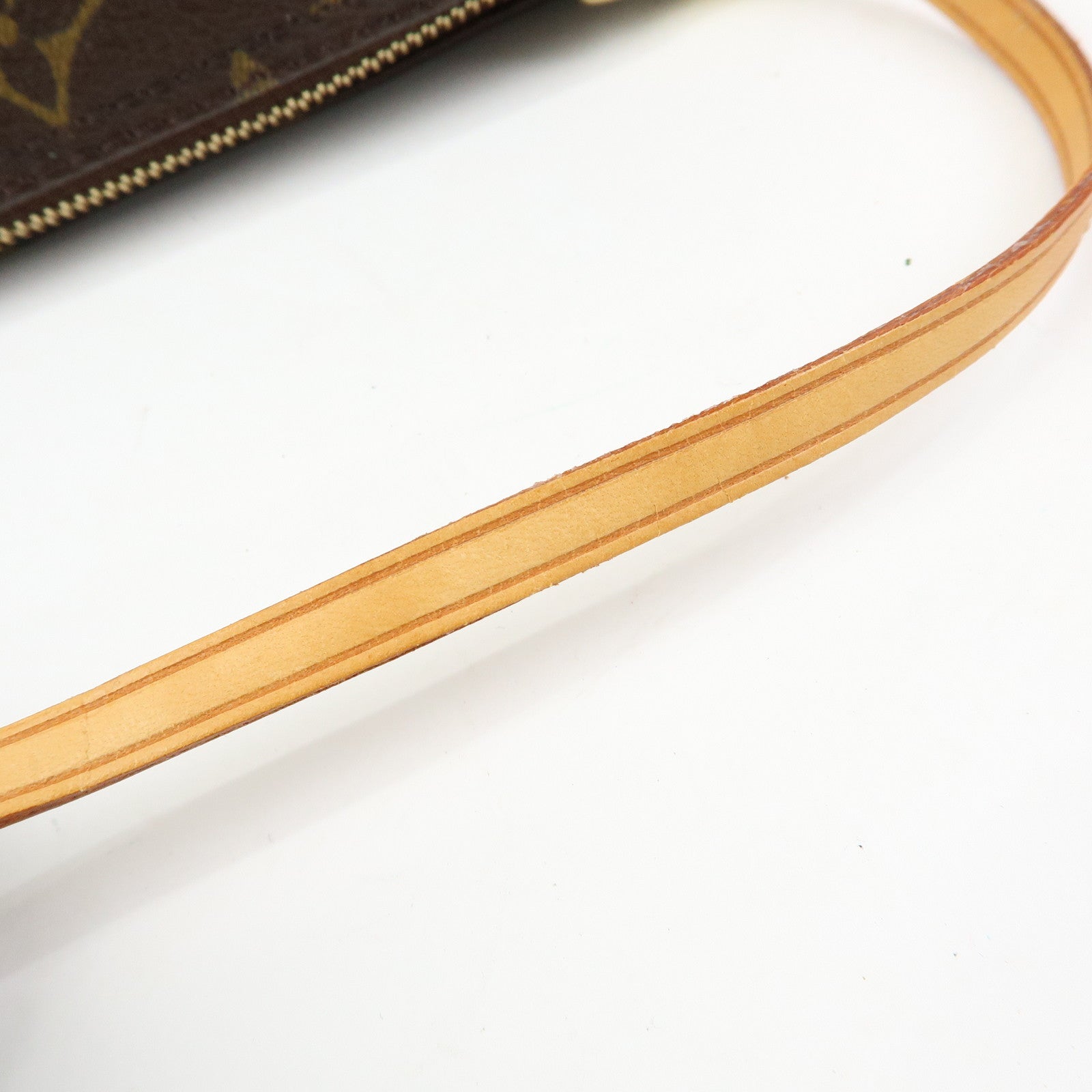 Louis Vuitton Monogram Mini Pouch for Papillon Bag Brown