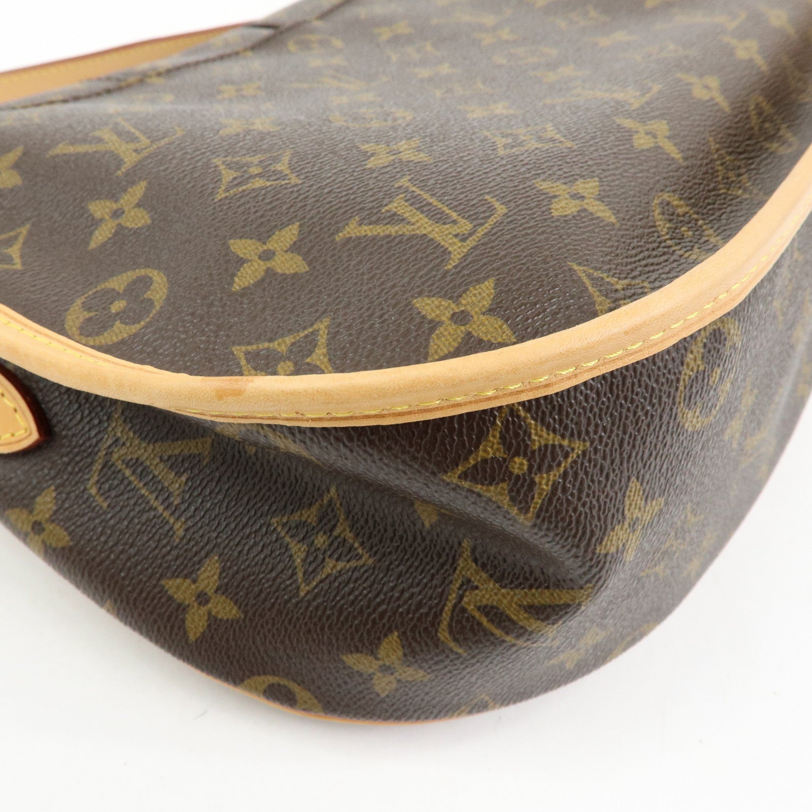 Louis Vuitton Monogram Menilmontant MM Shoulder Bag Brown M40473