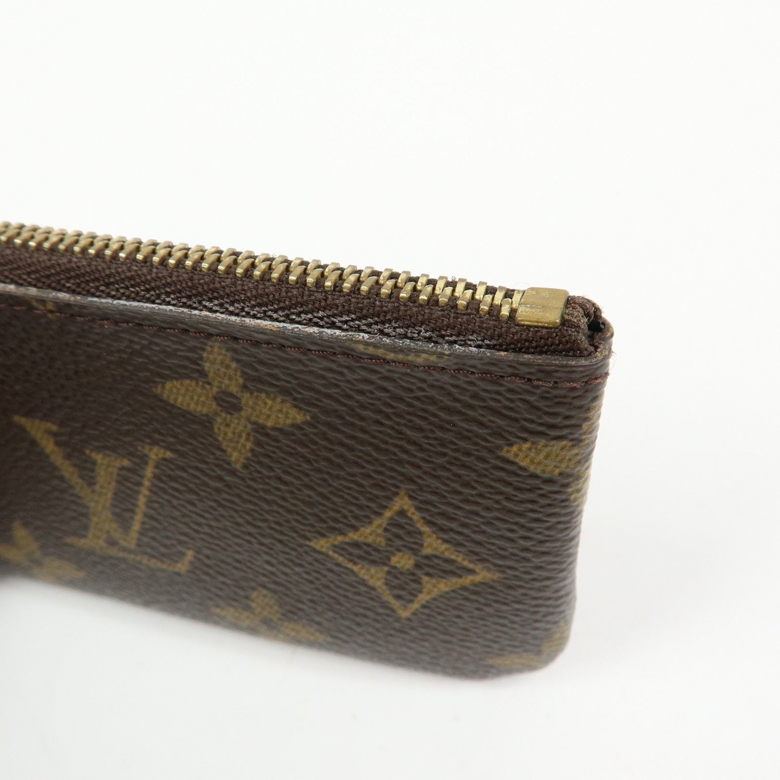 Louis Vuitton Monogram Pochette Cles Coin Case Key Case M62650