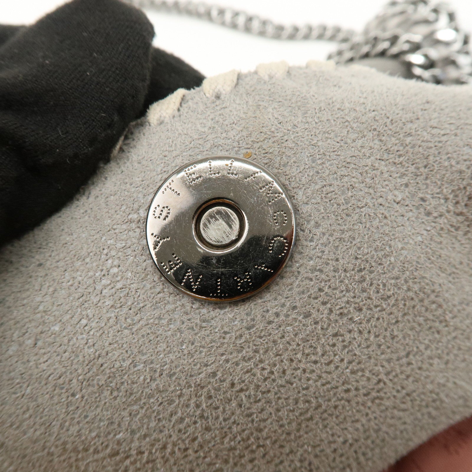 STELLA MCCARTNEY Polyester Falabella 2Way Bag Gray 371223