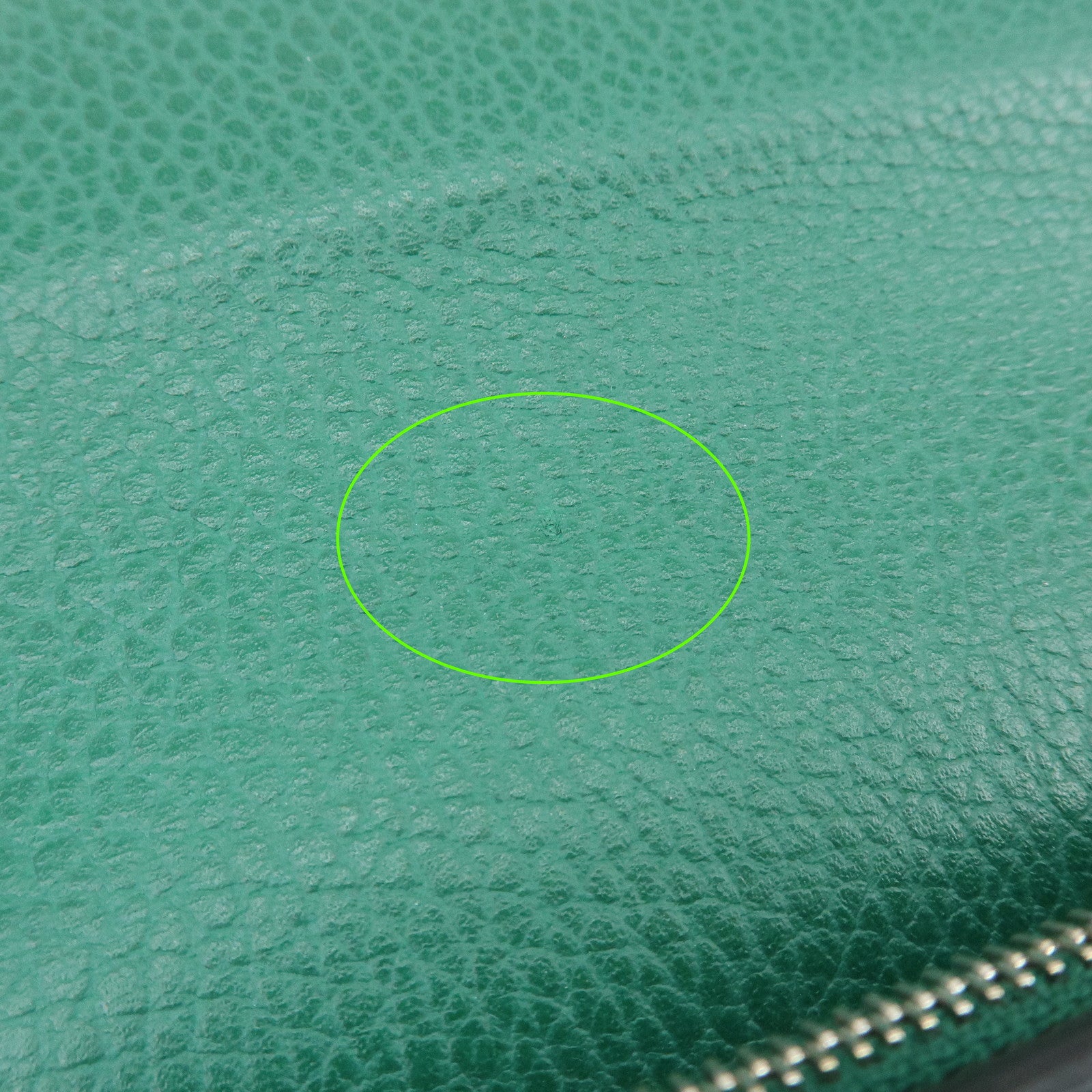 GUCCI Dionysus Leather Chain Shoulder Bag Wallet Green 401231
