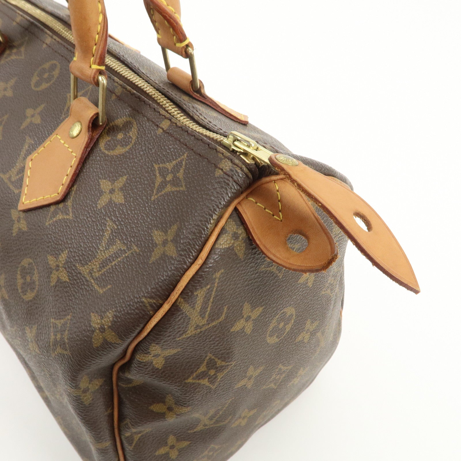 Louis Vuitton Monogram Speedy 30 Boston Bag Hand Bag Brown M41526