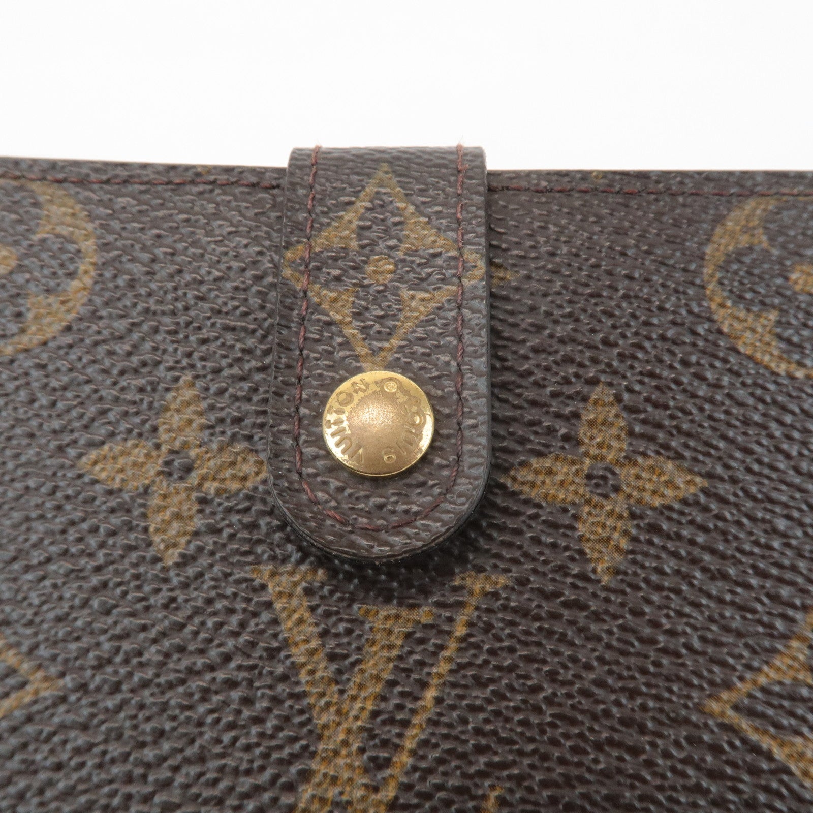 Louis Vuitton Monogram Porte Monnaie Billets Viennois Wallet M61663 Used