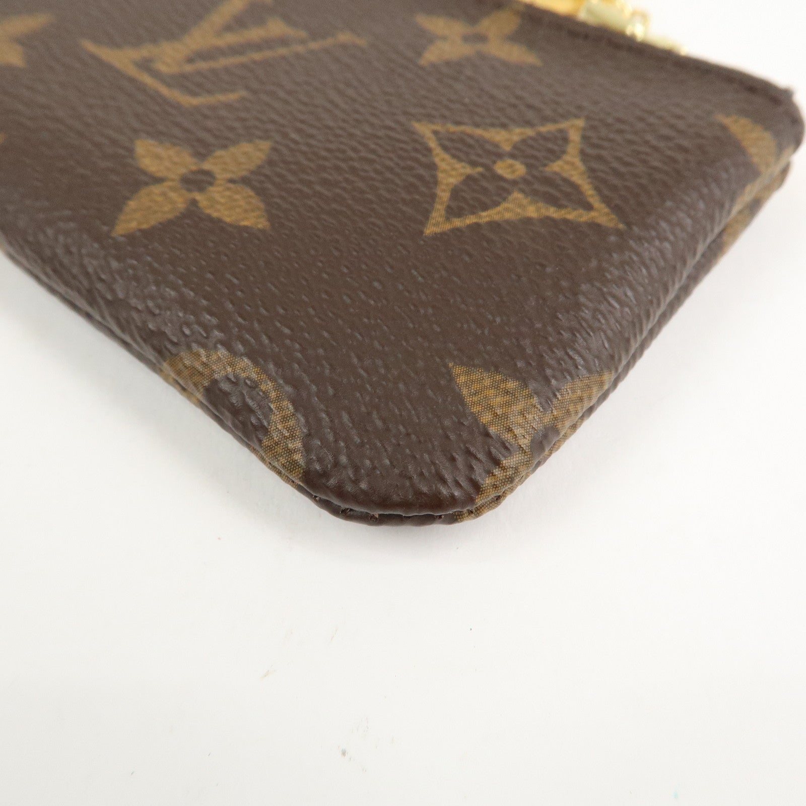 Louis Vuitton Monogram Pochette Cles Coin Case Key Case M62650