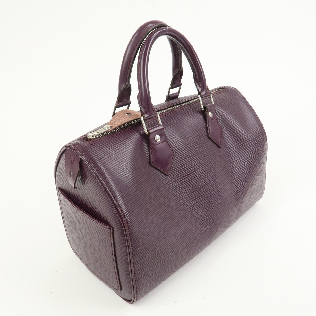 Louis Vuitton Epi Leather Speedy 30 Boston Bag Cassis M5923K