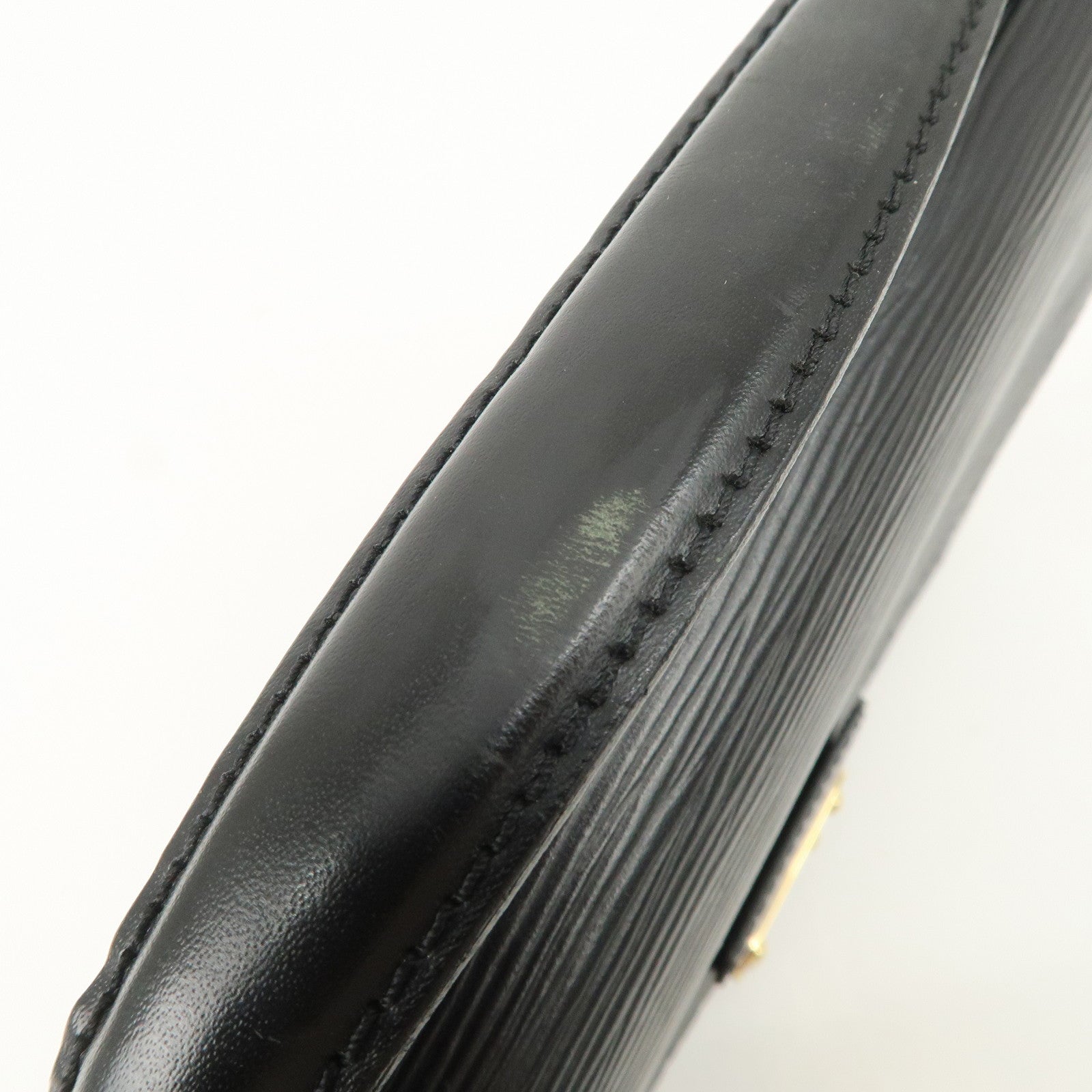 Louis Vuitton Epi Monseau 2Way Shoulder Bag Hand Bag Black M52122 Used