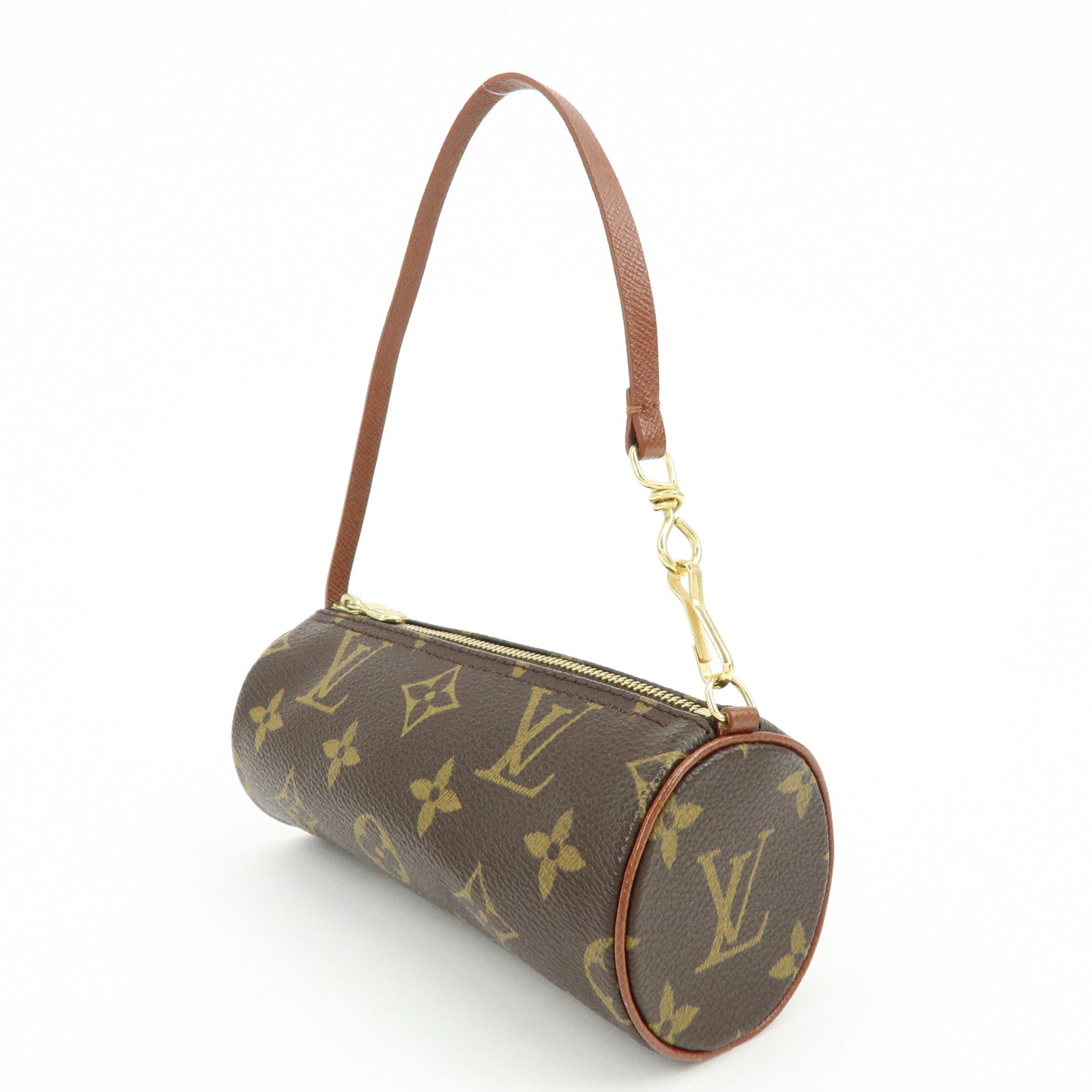 Louis Vuitton Monogram Mini Pouch for Papillon Bag Brown