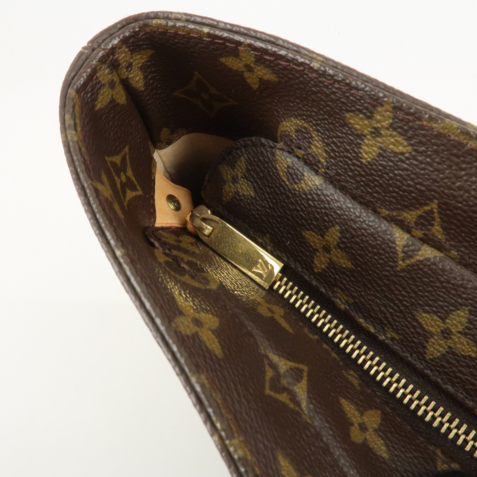 Louis Vuitton Monogram Luco Tote Bag Shoulder Bag Brown M51155