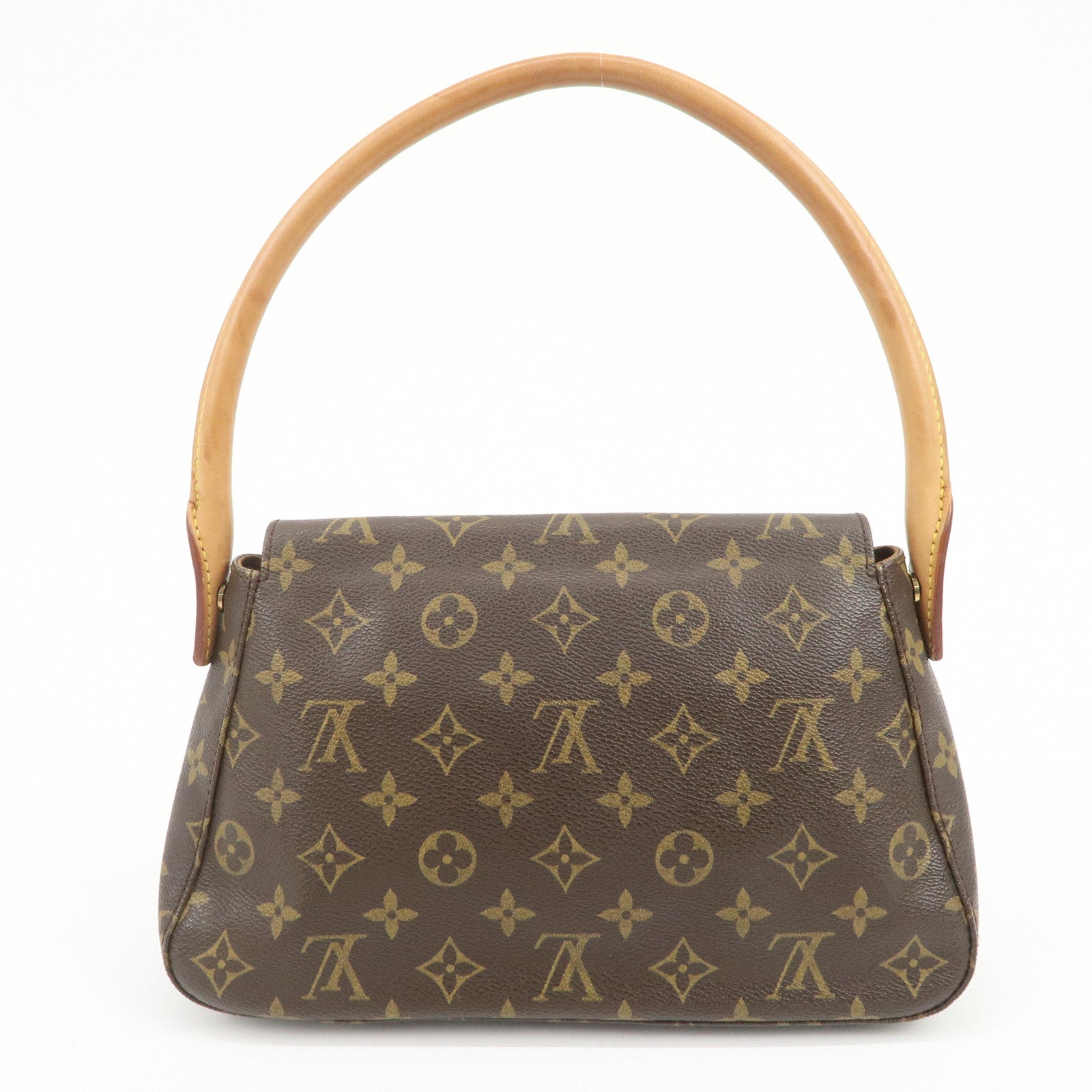 Louis Vuitton Monogram Mini Looping Shoulder Bag Brown M51147