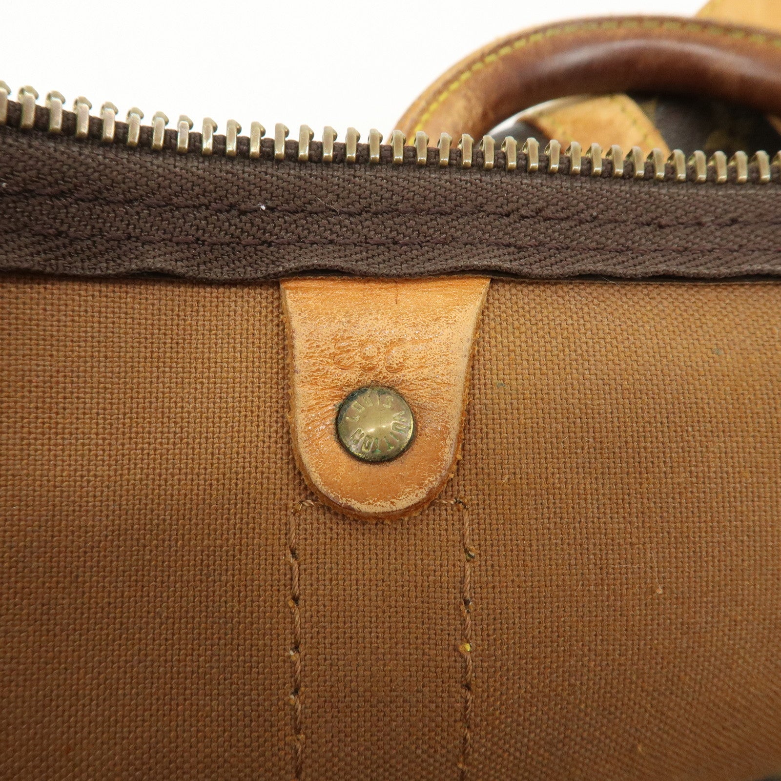 Louis Vuitton Monogram Keep All 55 Boston Bag Travel Bag M41424