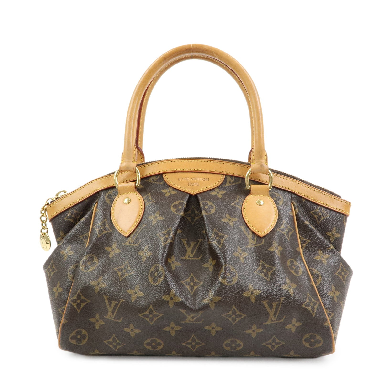 Louis Vuitton Monogram Tivoli PM Hand Bag Shoulder Bag Brown M40143