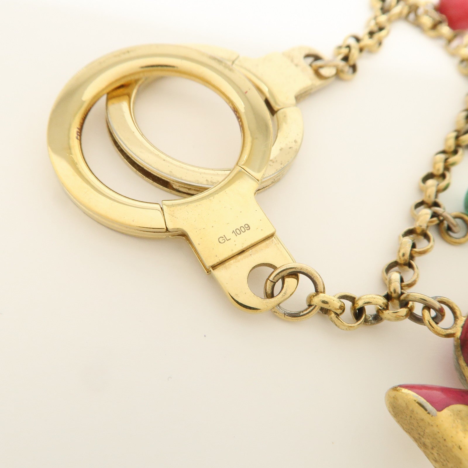 Louis Vuitton Porte Cles Chaine Delice Key Charm Multicolor M66002