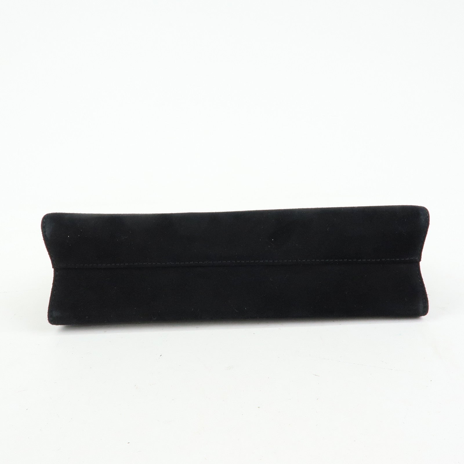 Ferragamo Suede 2Way Bag Shoulder Bag Clutch Bag Black