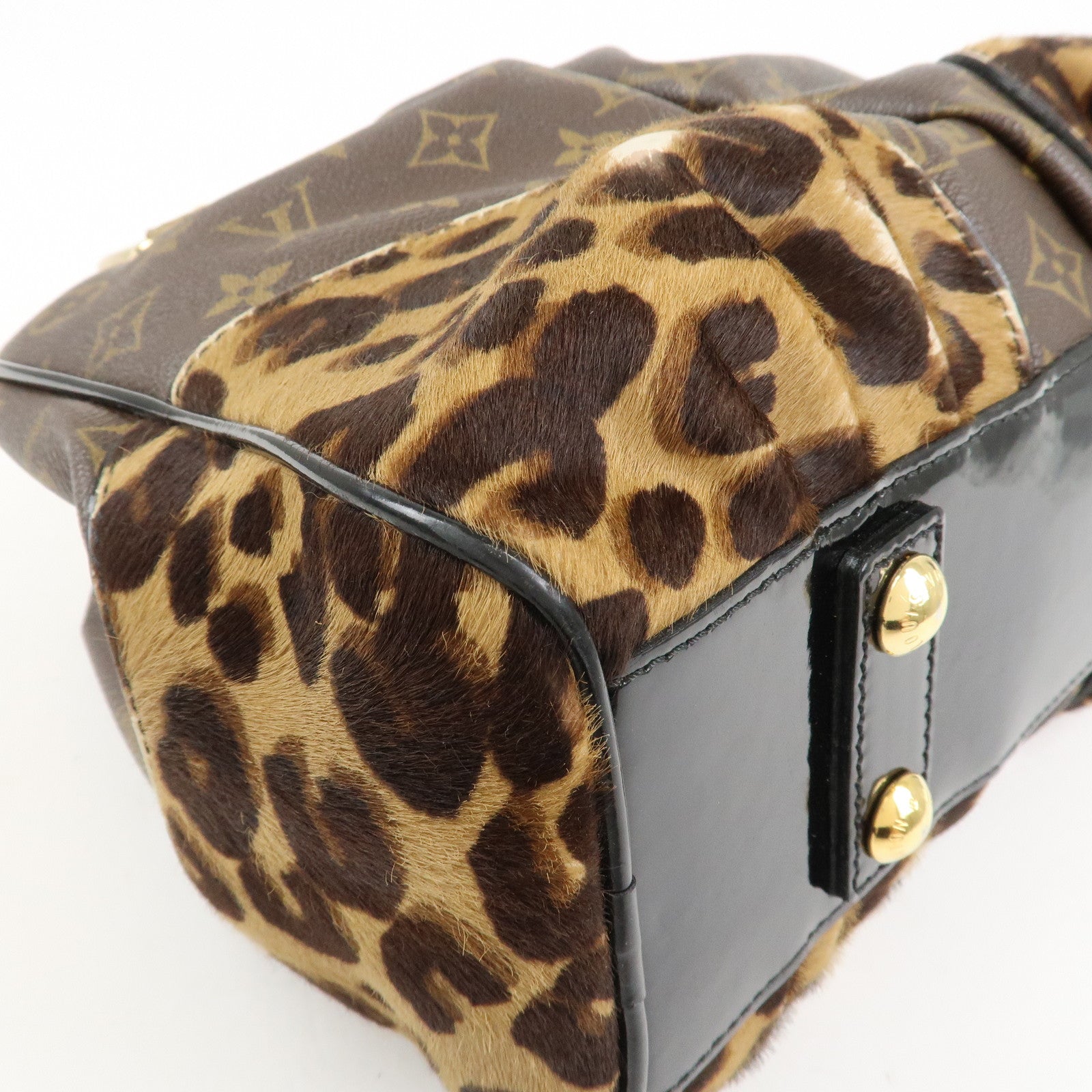 Louis Vuitton Adele Monogram Leopard Calf Leather 2 Way bag M95284