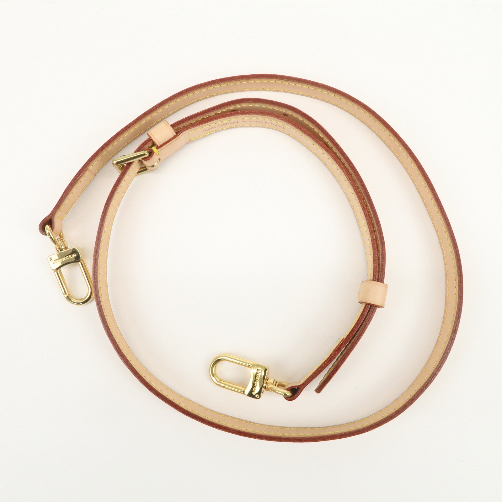 Louis Vuitton Adjustable Leather Shoulder Strap 120cm 1.6cm J52312