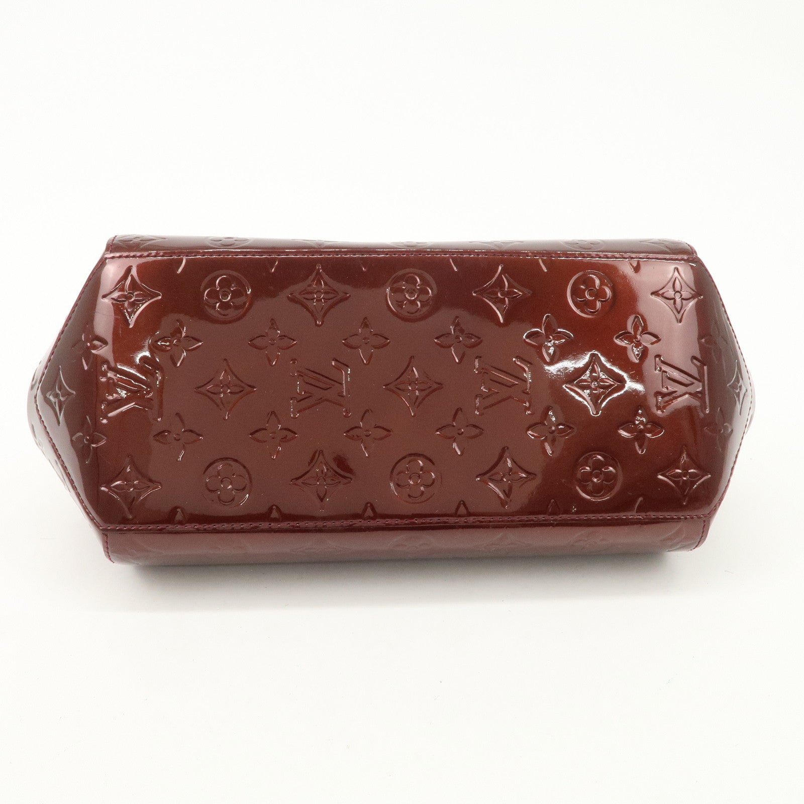 Louis Vuitton Monogram Vernis Sherwood PM Rouge Forvist M91492 Used