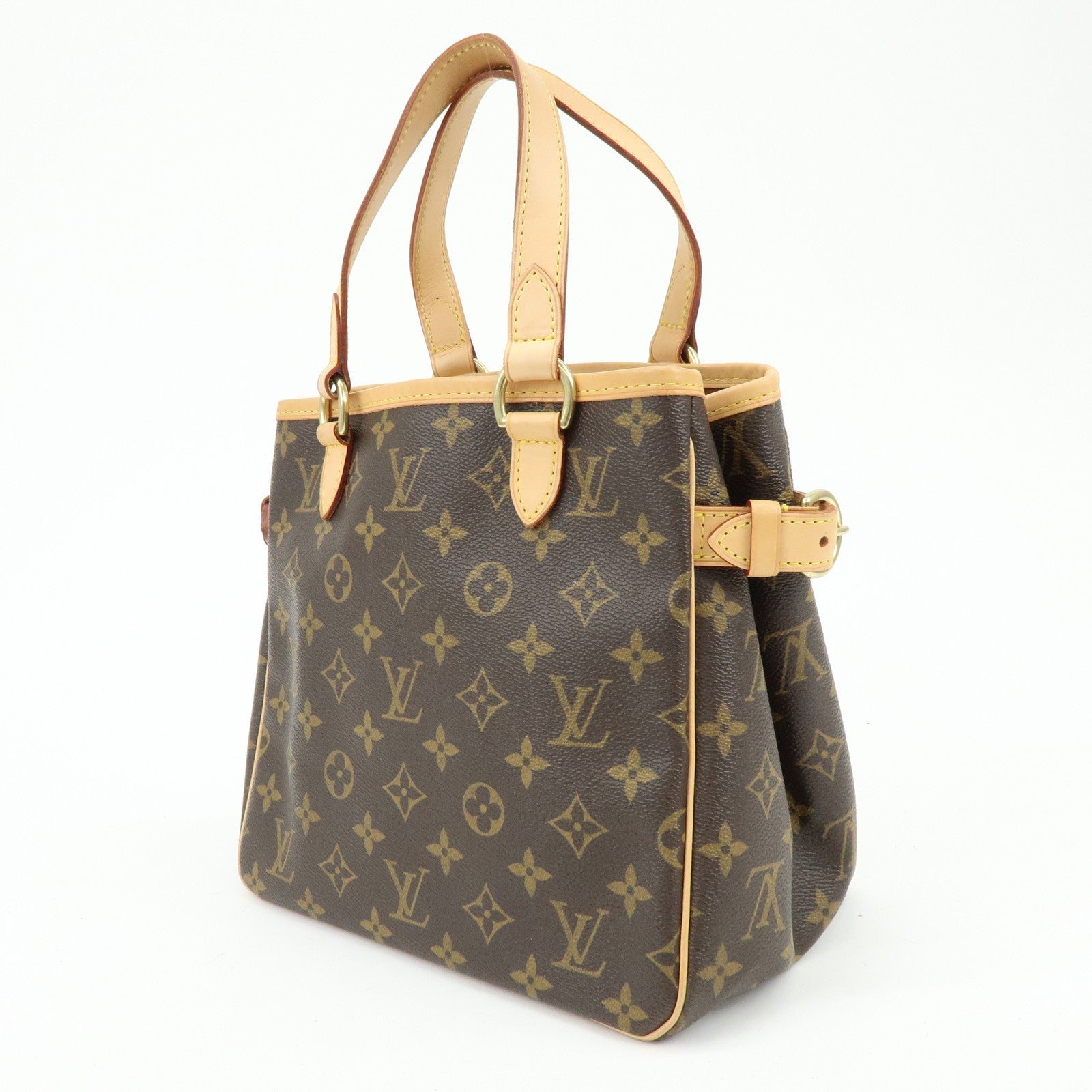 Louis Vuitton Monogram Batignolles Tote Bag Hand Bag Brown M51156