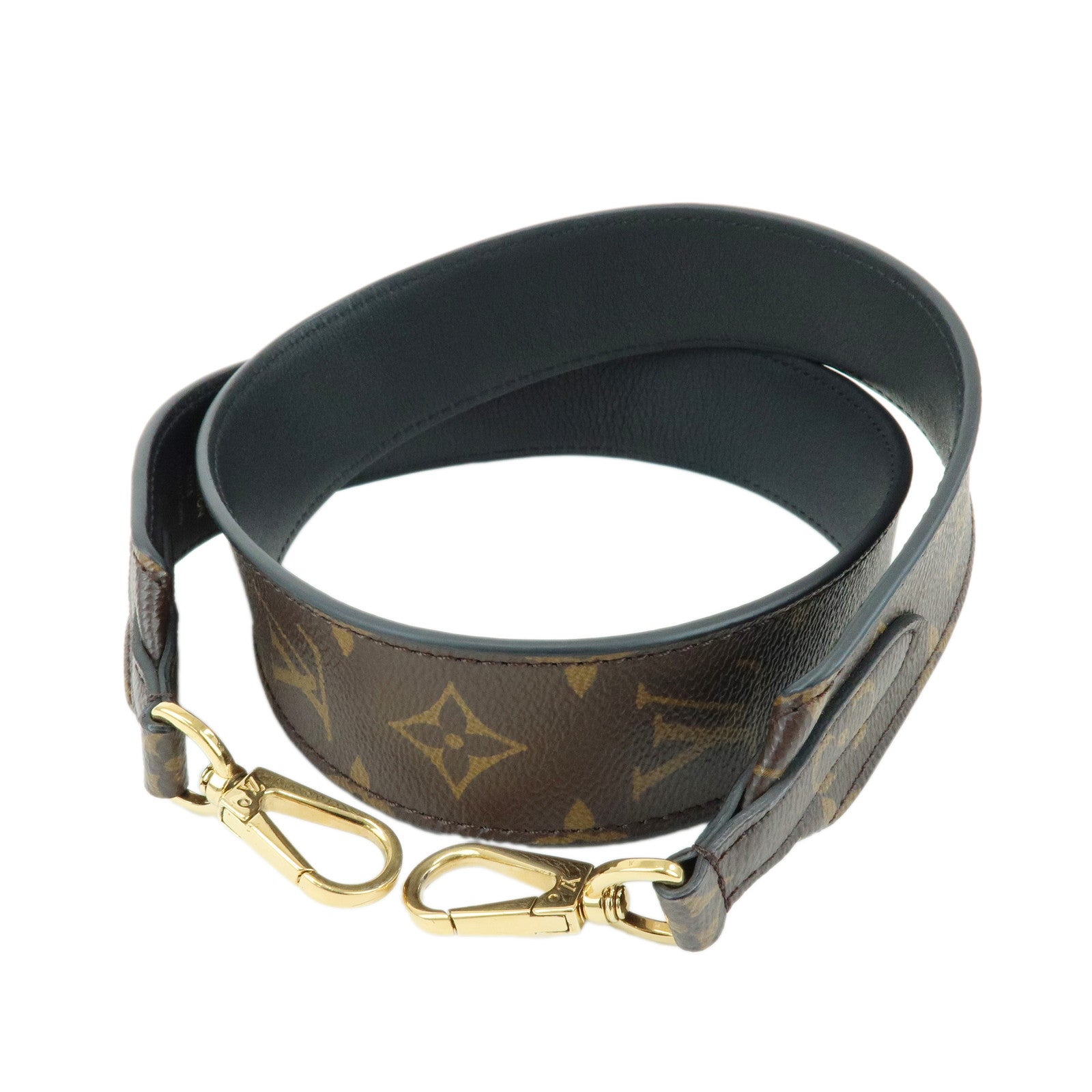 Louis Vuitton Monogram Canvas Calf Leather Shoulder Strap J02288