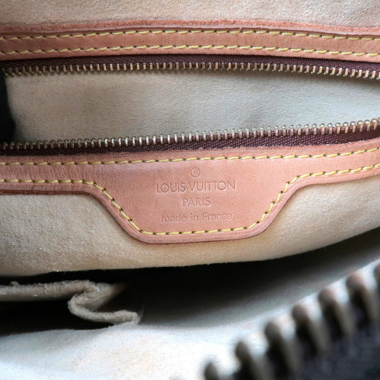 Louis Vuitton Monogram Looping GM Shoulder Bag Brown M51145