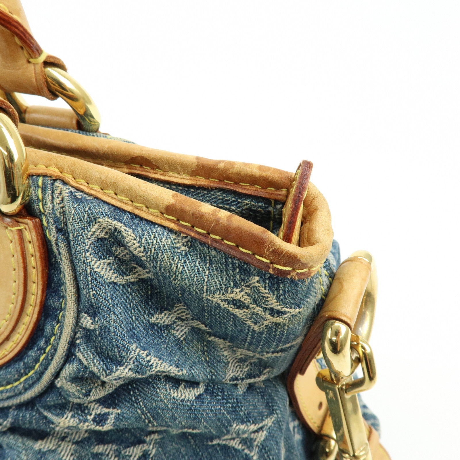 Louis Vuitton Monogram Denim Neo Cabby MM 2Way Bag M95349