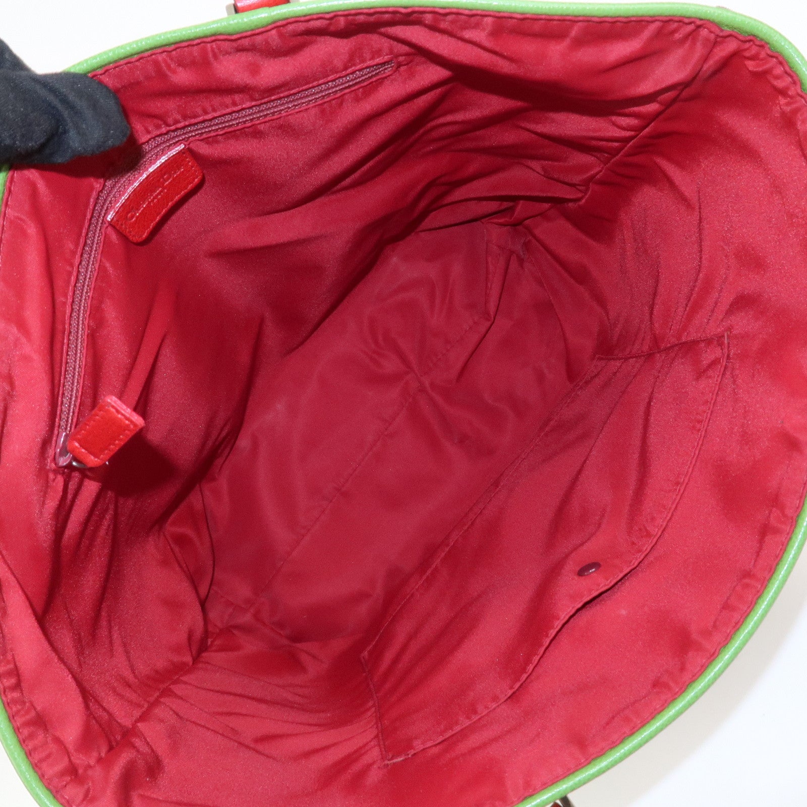 Christian Dior Rasta Trotter Canvas Leather Tote Bag Shoulder Bag