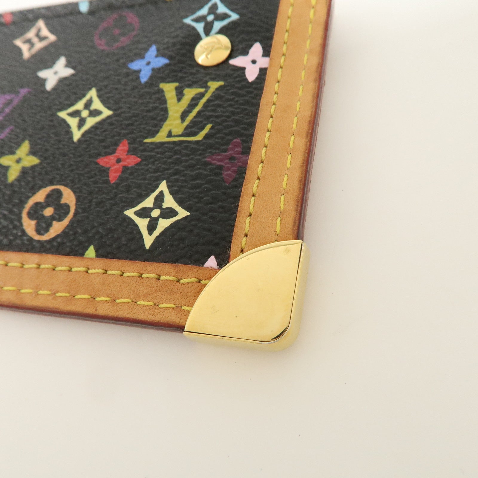 Louis Vuitton Monogram Multicolor Pochette Cles Coin Case M92654 Used