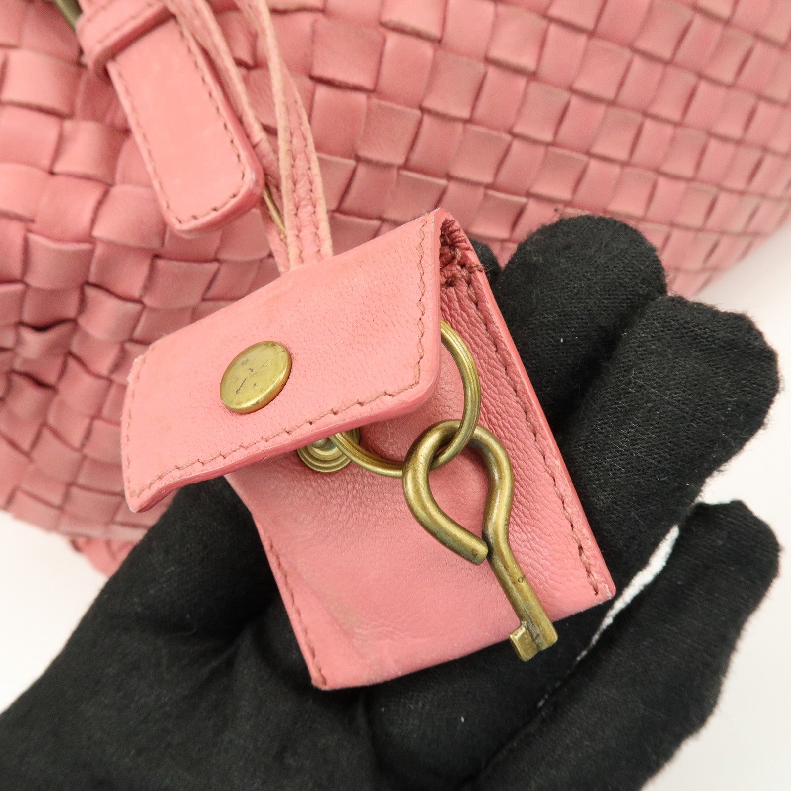 BOTTEGA VENETA Montaigne Intrecciato Nappa Leather Shoulder Bag