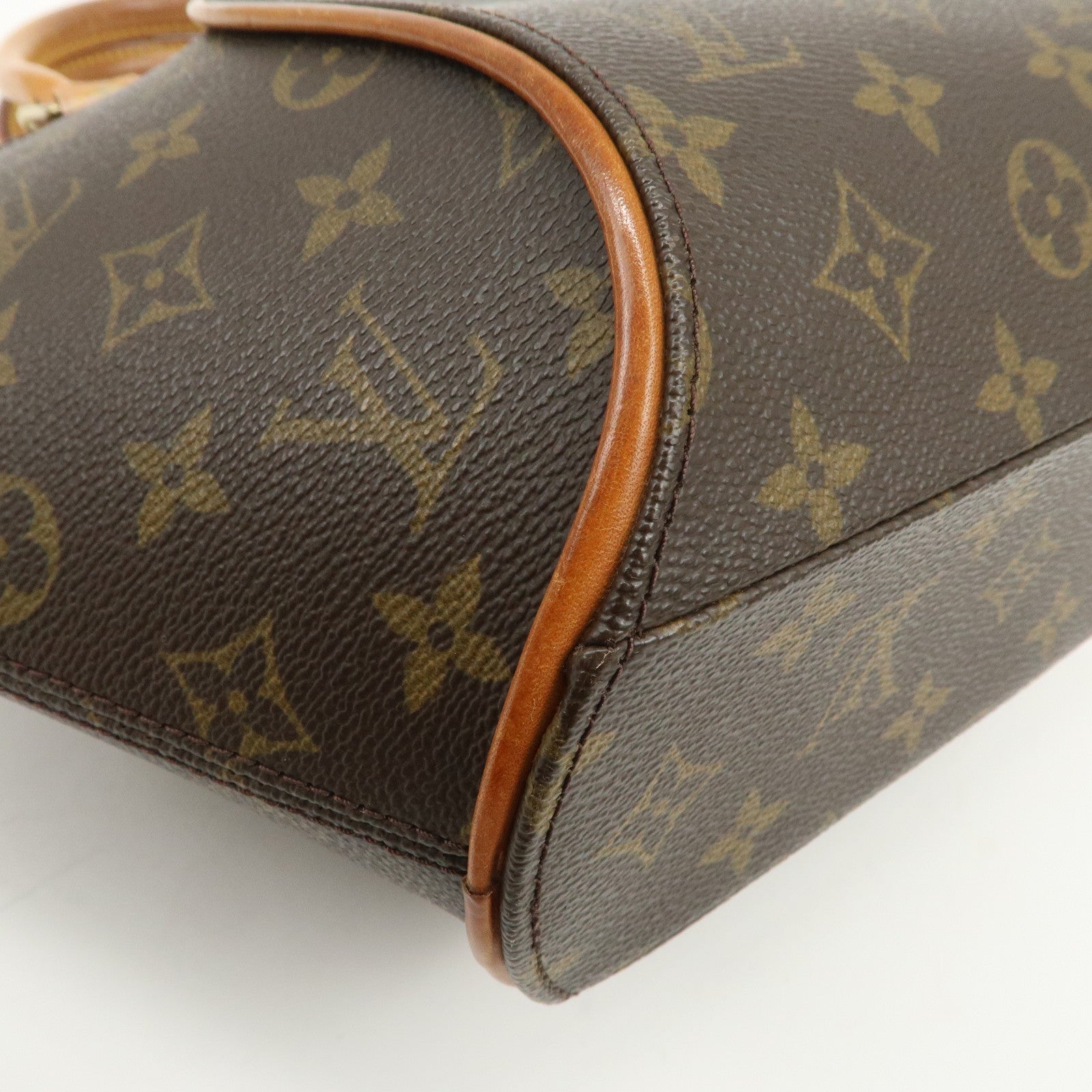 Louis Vuitton Monogram Canvas Ellipse PM Hand Bag Brown M51127