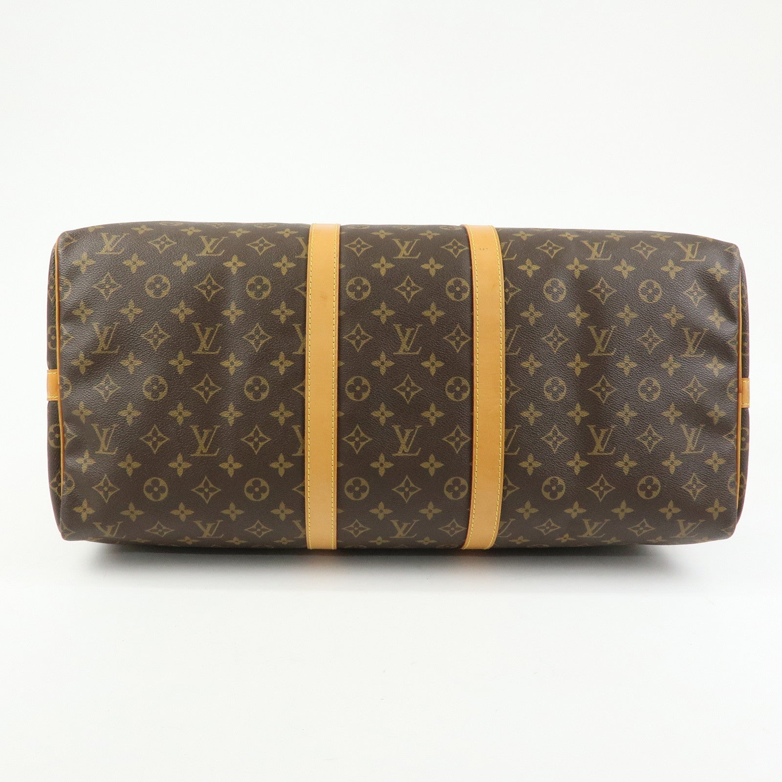 Louis Vuitton Monogram Keep All Bandouliere 55 Boston Bag M41414