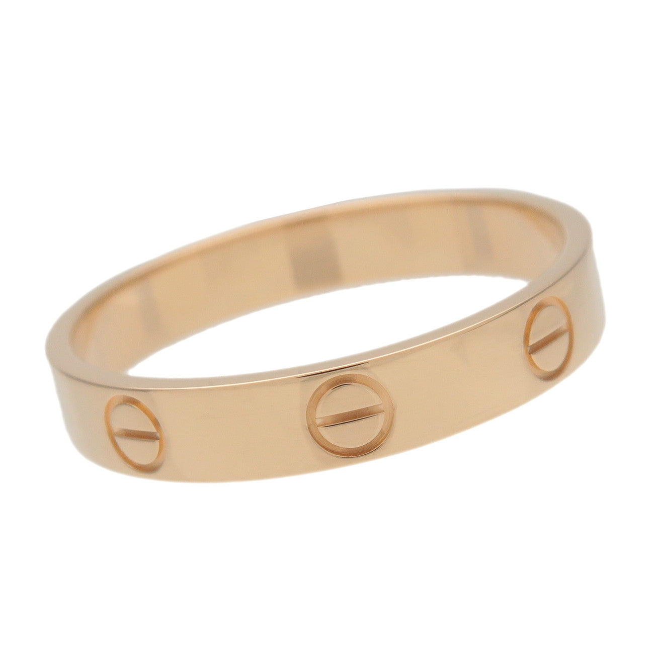 Cartier Mini Love Ring #58 K18YG 750YG Yellow Gold US8.5 EU58