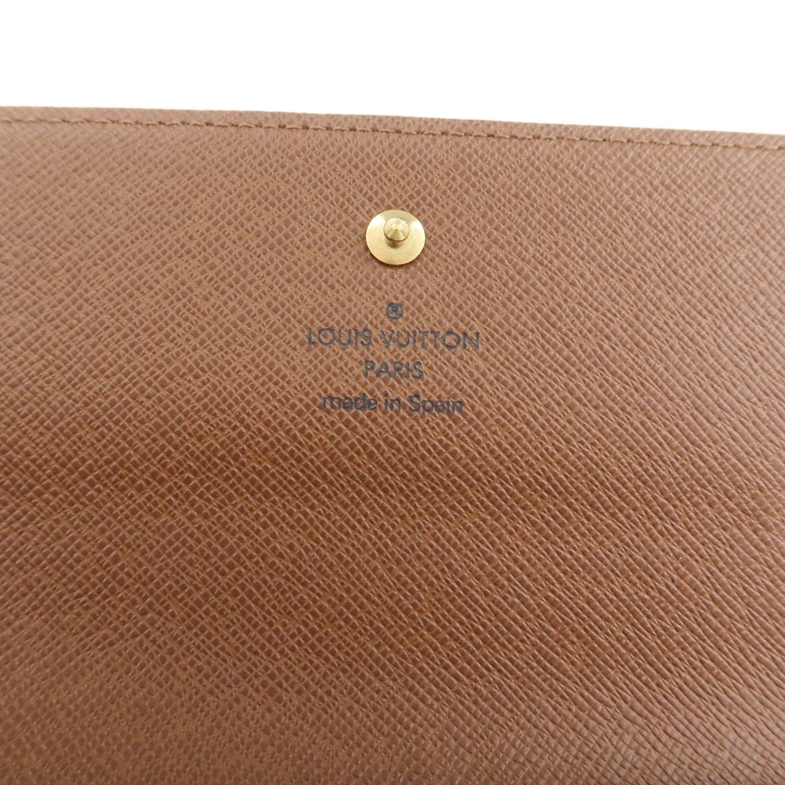 Louis Vuitton Monogram Canvas Pochette Passeport Brown M60135