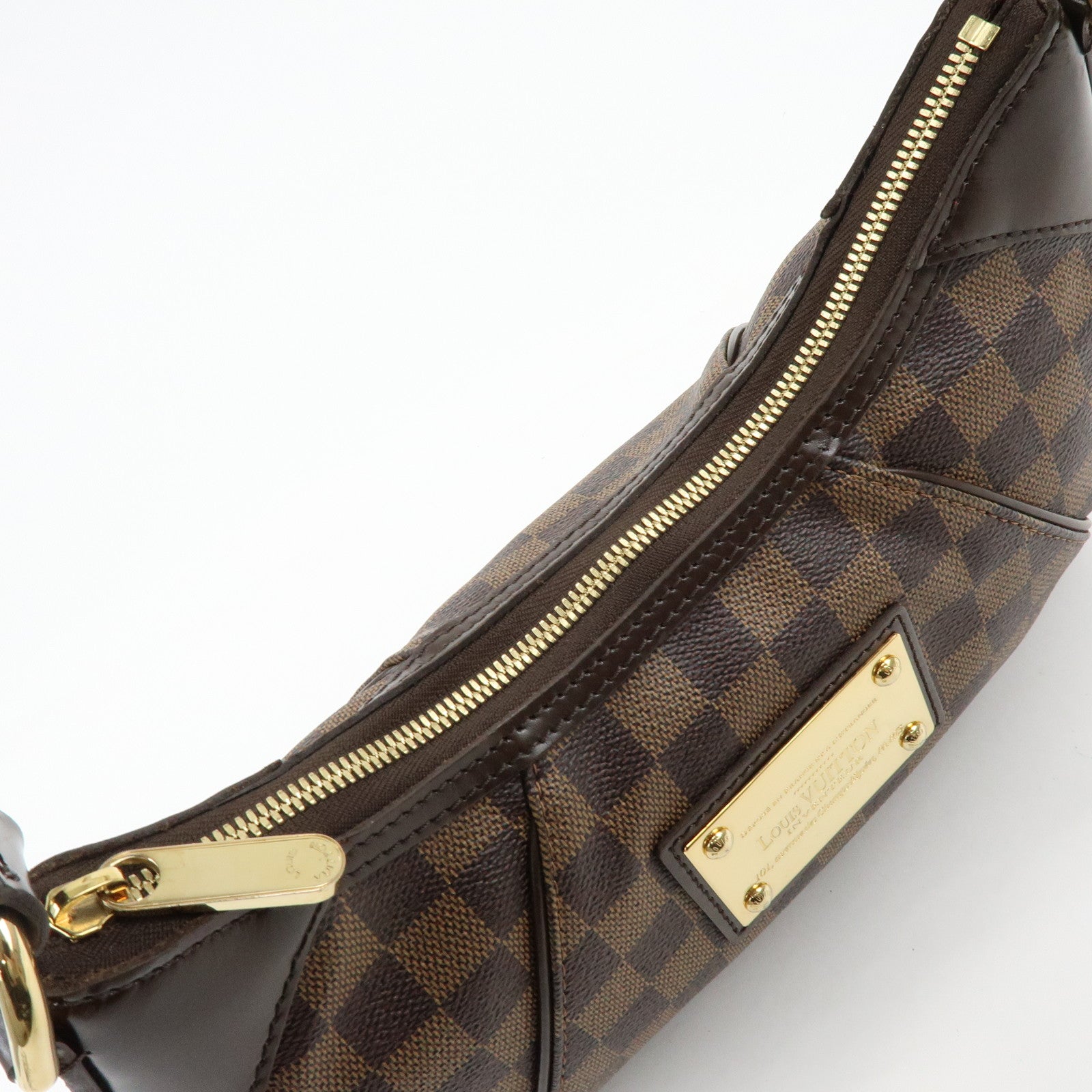 Louis Vuitton Damier Ebene Thames PM Shoulder Bag Hand Bag N48180