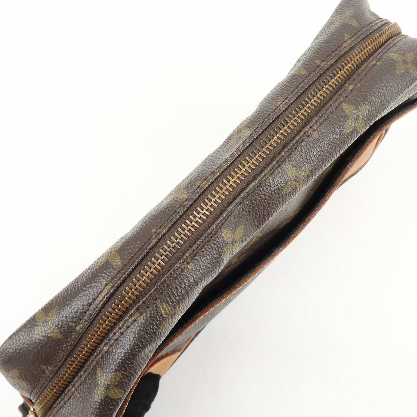 Louis Vuitton Monogram Compiegne 28 Pouch Clutch Bag Brown M51845