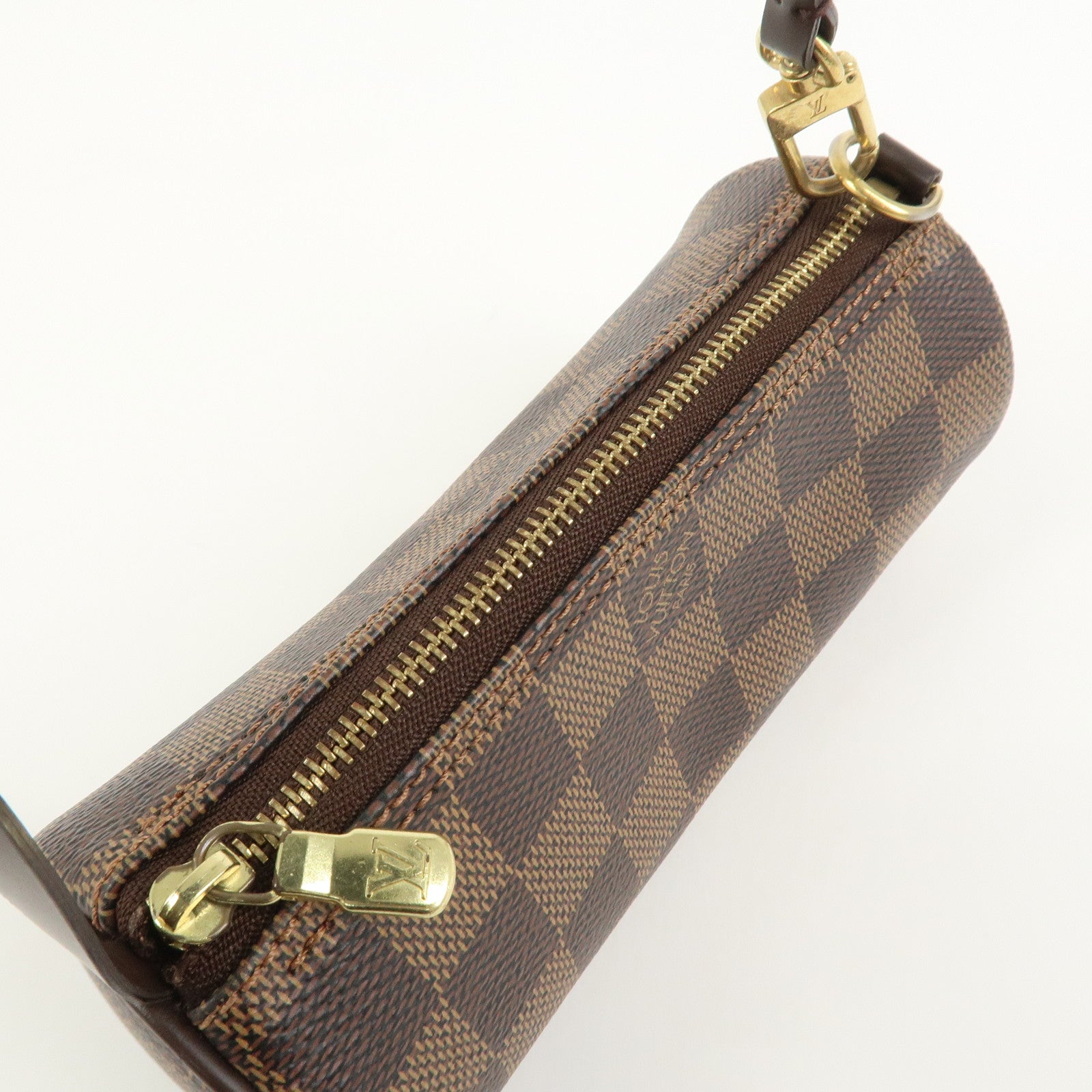 Louis Vuitton Damier Mini Pouch for Papillon Bag Brown
