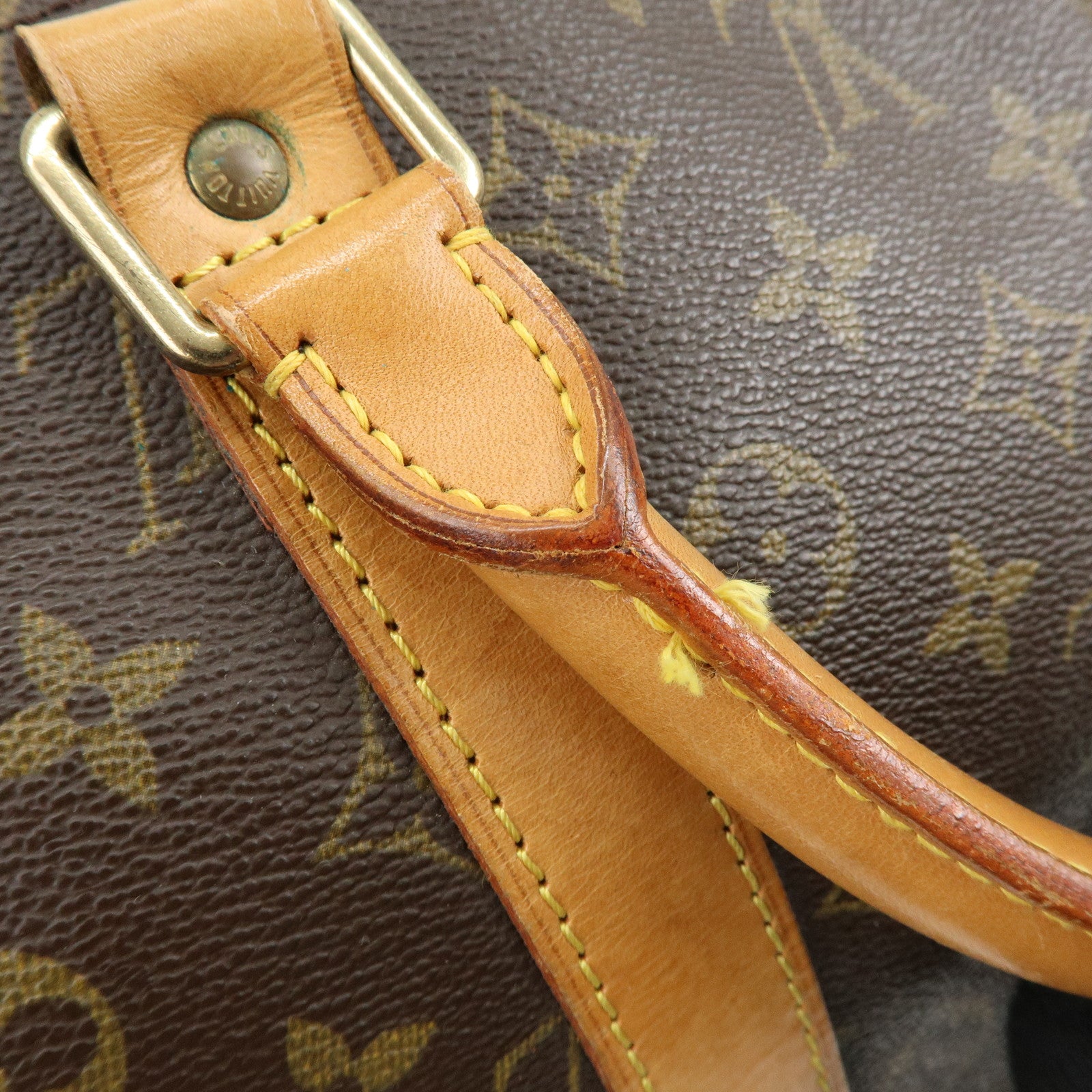 Louis Vuitton Monogram Keep All Bandouliere 55 Boston Bag M41414