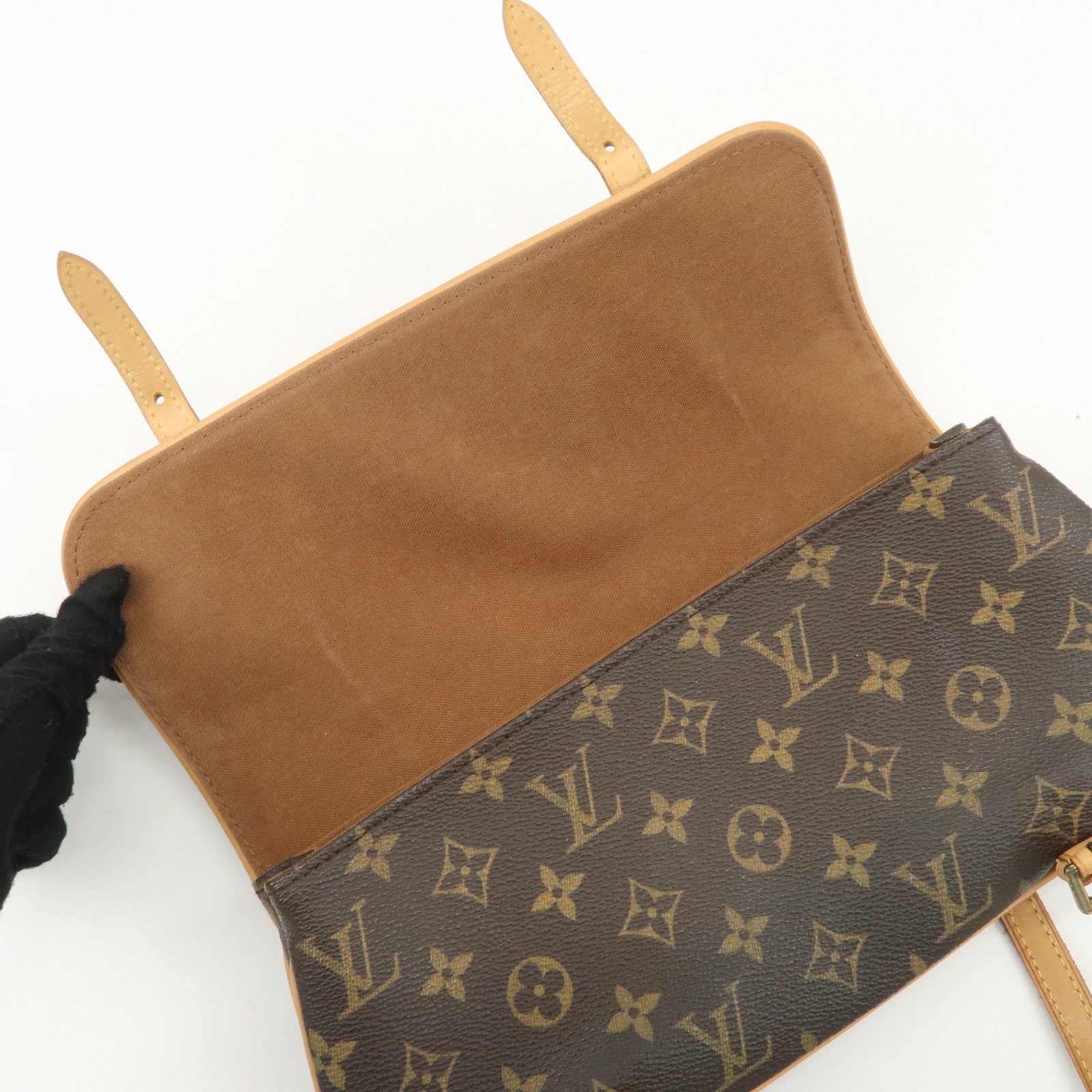 Louis Vuitton Monogram Marelle Shoulder Bag Brown M51157 Used