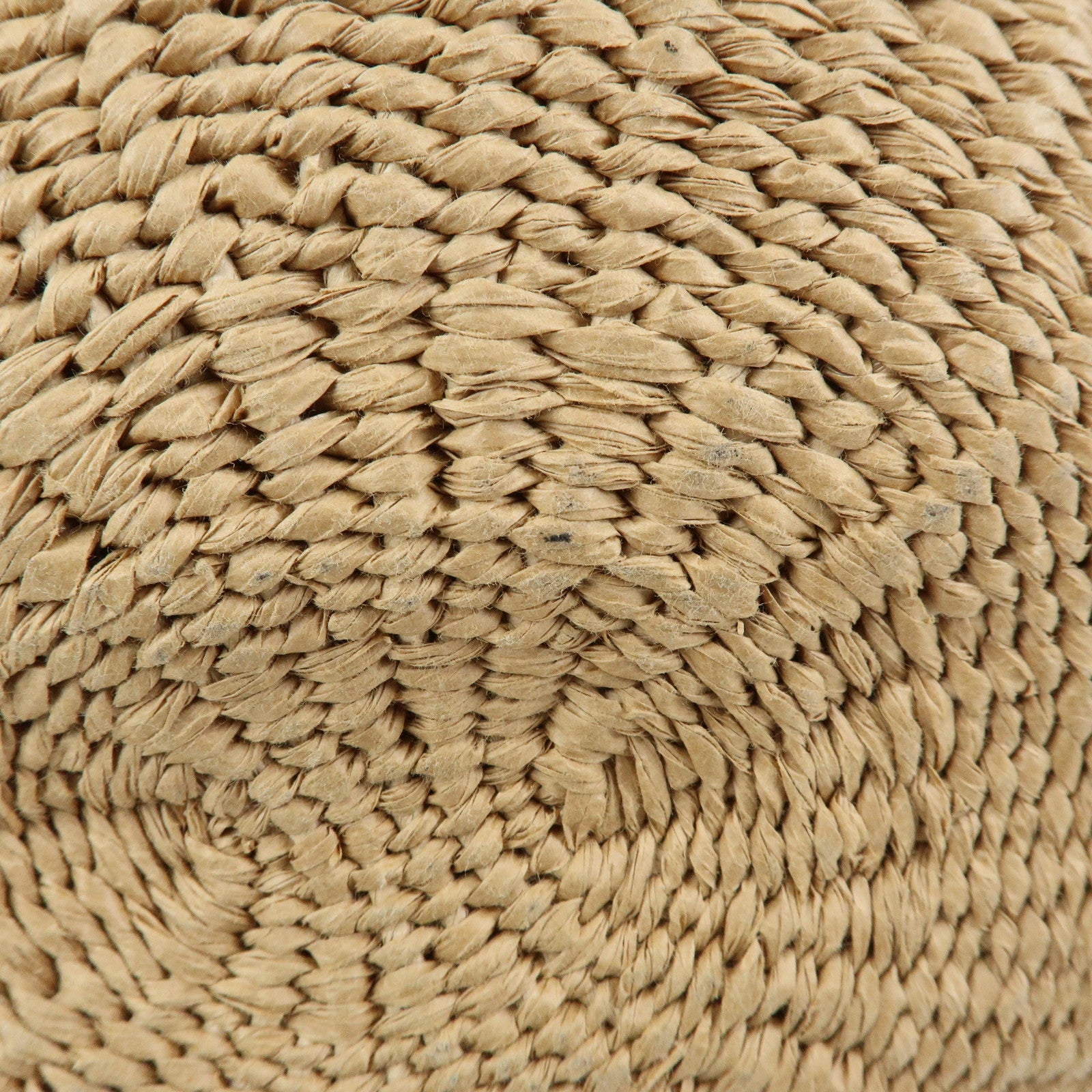 Chloe Mifuko Raffia Canvas Hand Bag Tote Bag Natural Beige