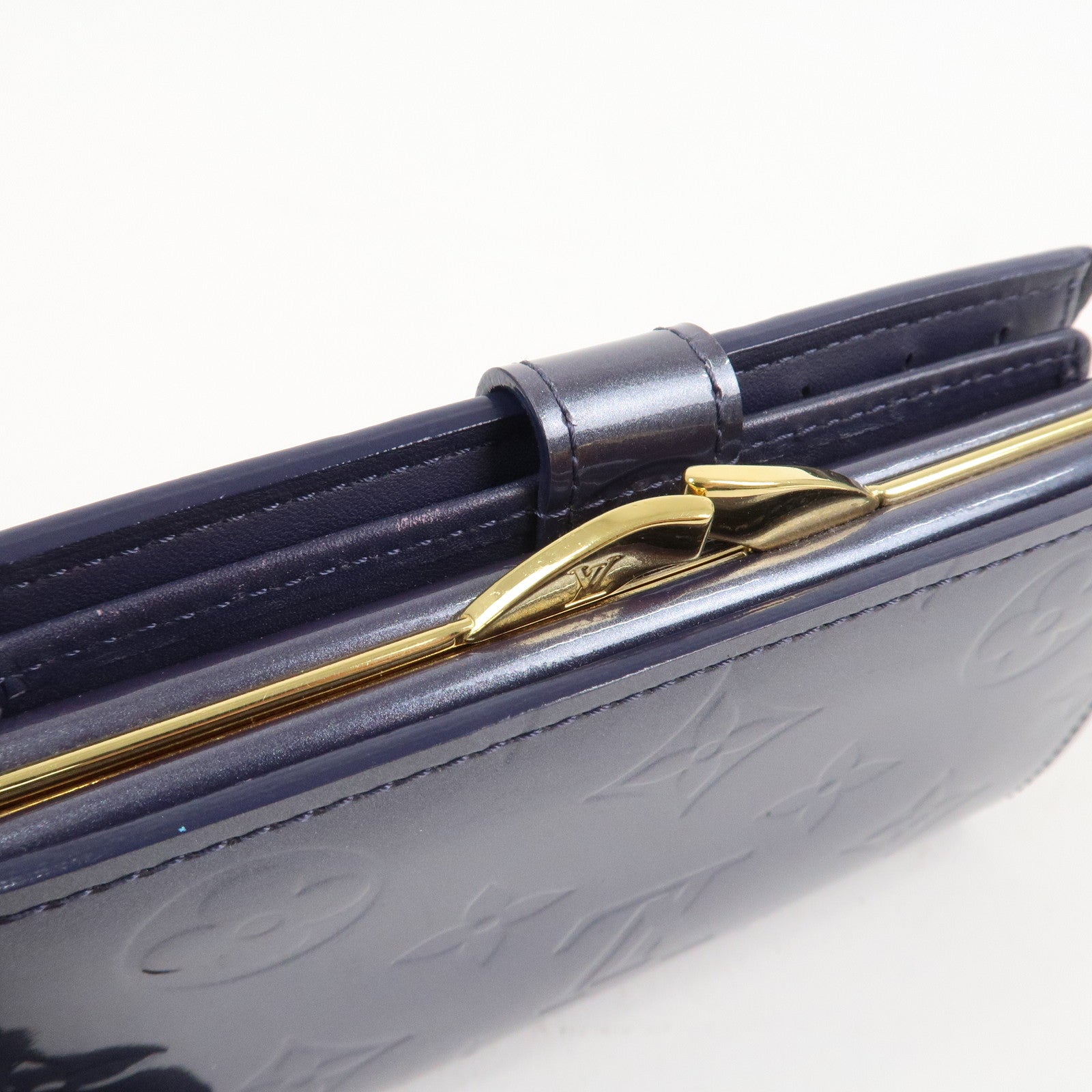 Louis Vuitton Monogram Vernis Porte Billets Viennois Wallet M91362